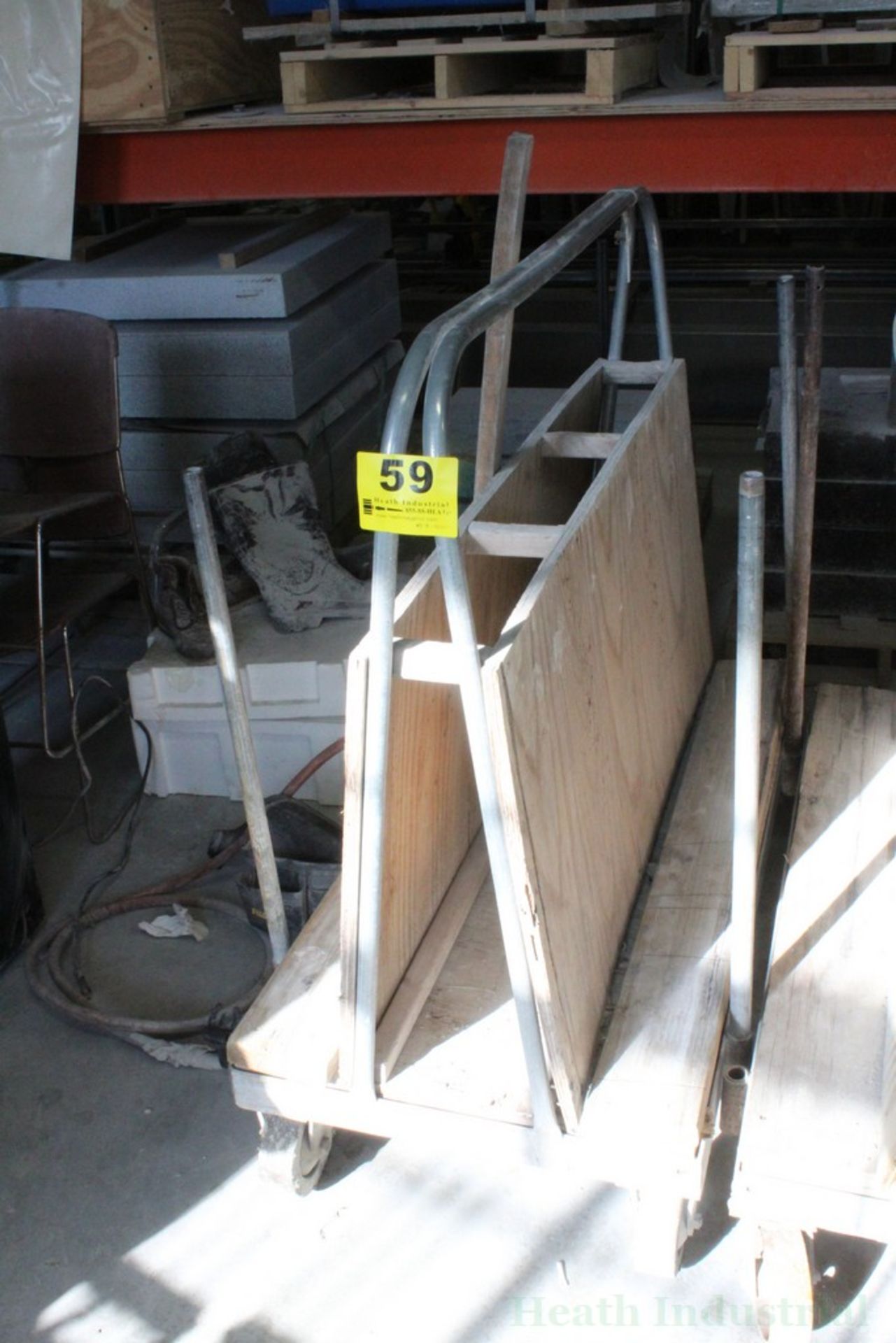 PORTABLE MATERIAL CART 47" X 24" X 45"