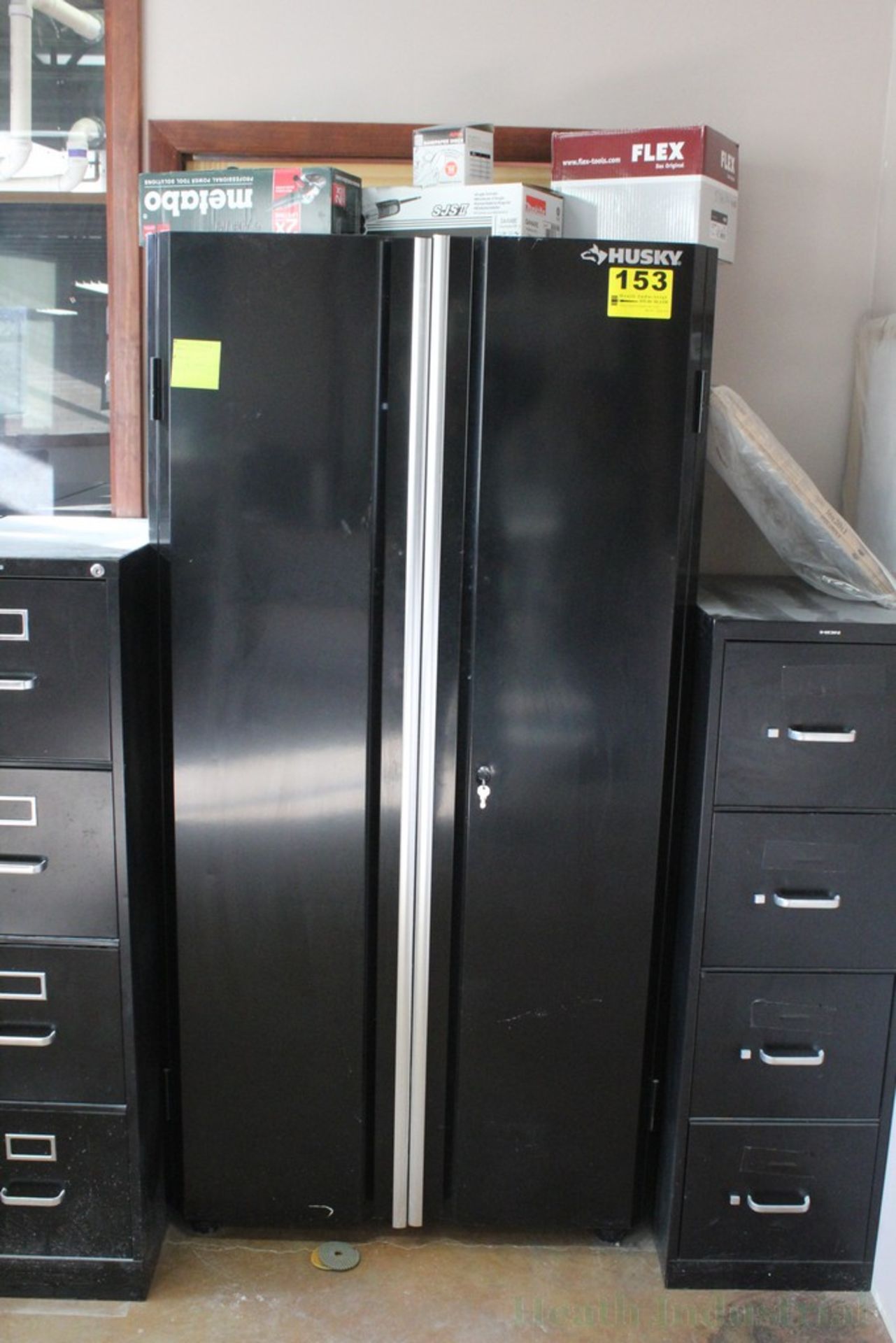 HUSKY 2-DOOR STORAGE CABINET 36" X 18" X 72"