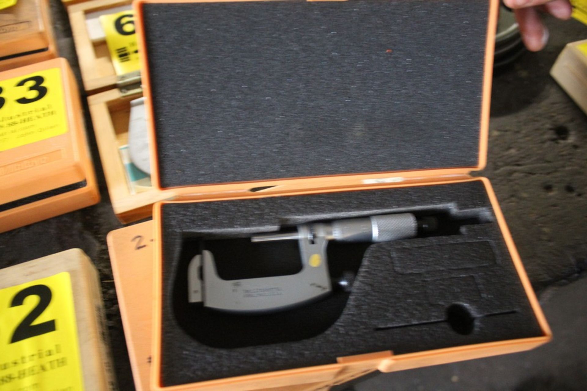 STARRETT 1 - 2" ANGLE TYPE MICROMETER