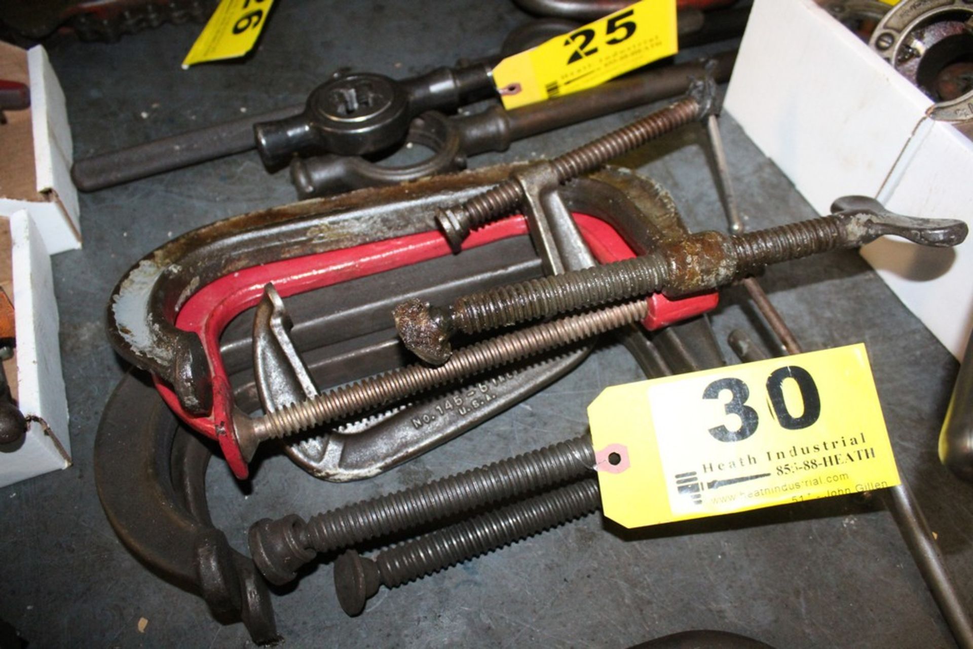 ASSORTED C CLAMPS