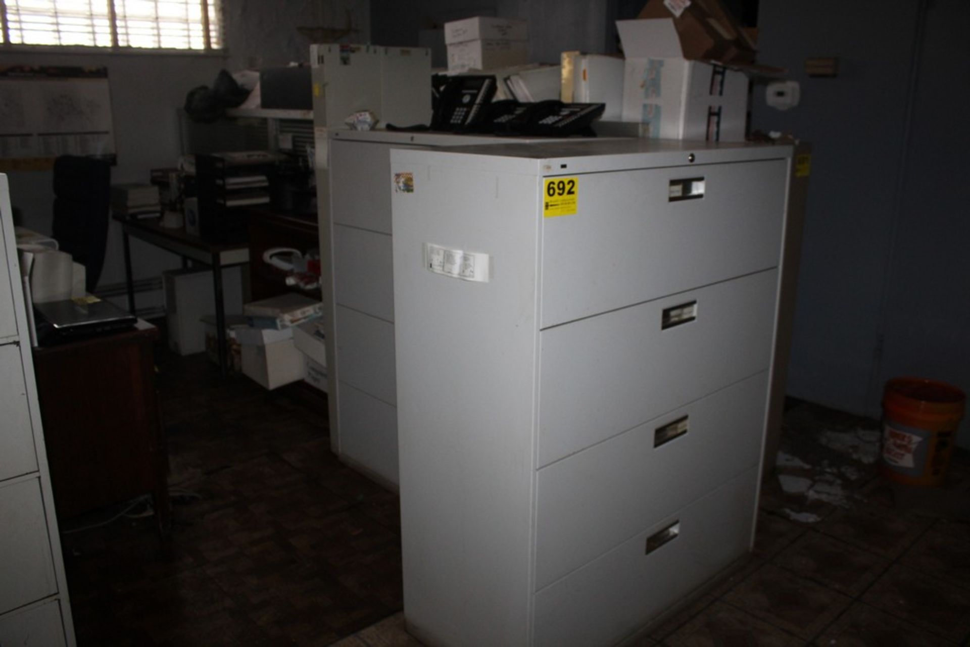 (5) ASSORTED FILE CABINETS