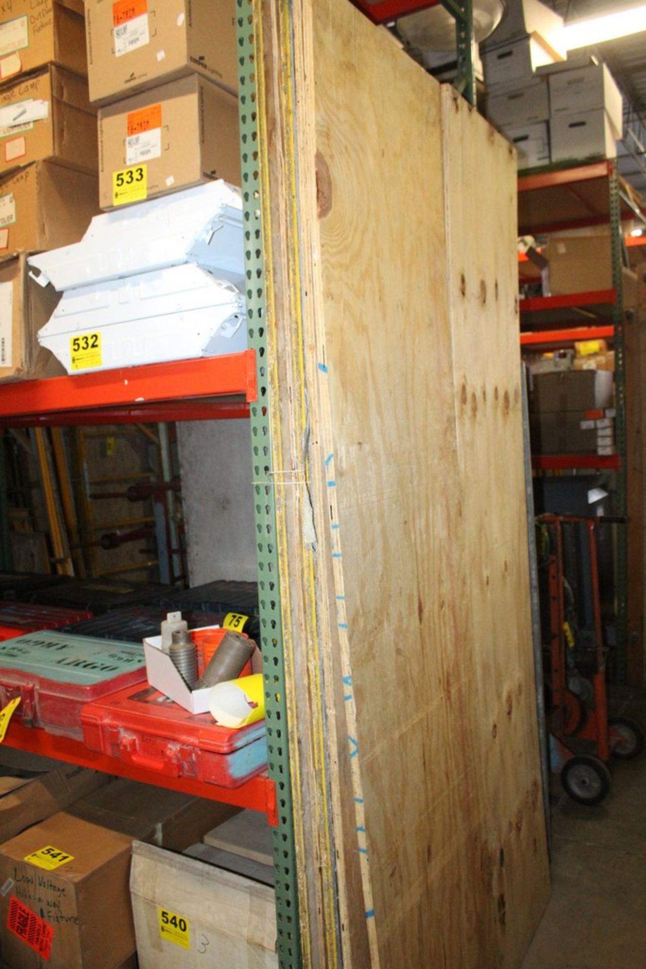 ASSORTED FIBER PANELS AND PLYWOOD - Image 2 of 2