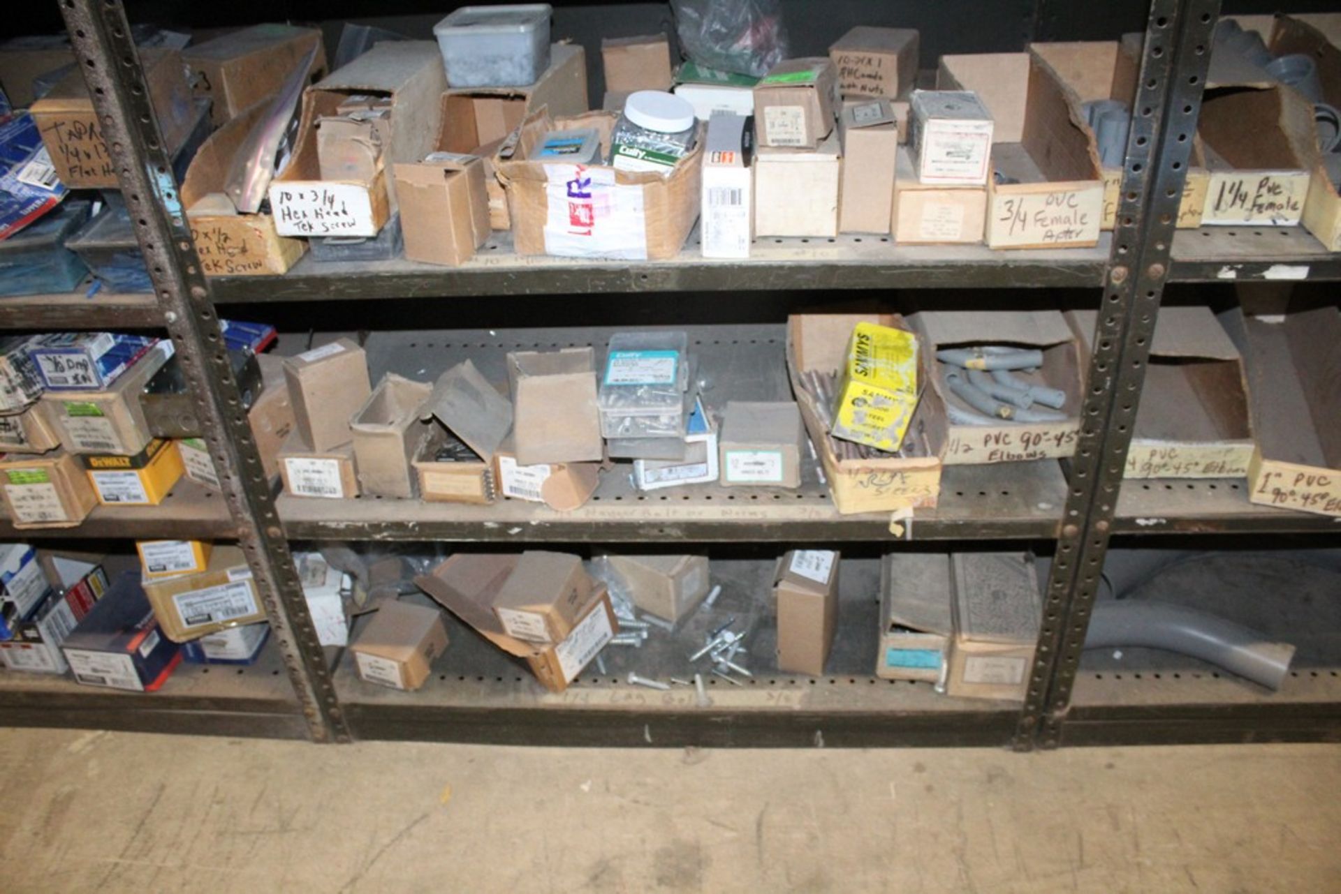CONTENTS OF SHELVES, TOP TO BOTTOM - Image 4 of 4