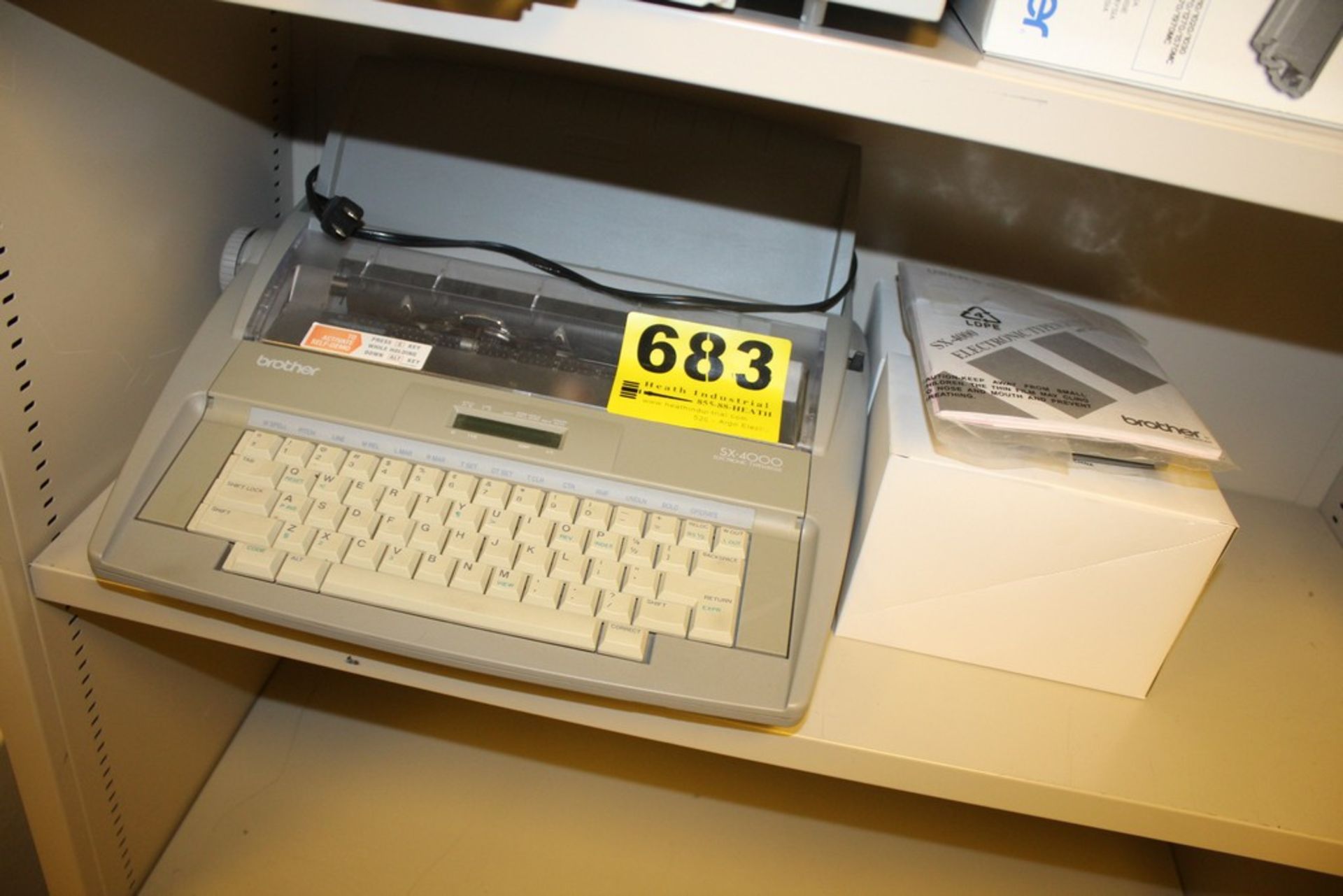 BROTHER SX4000 ELECTRIC TYPEWRITER