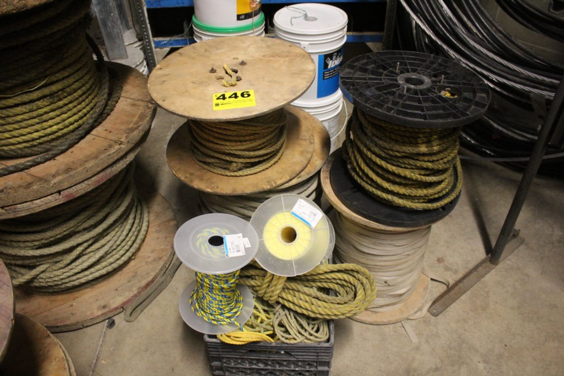 LARGE ASSORTMENT OF ROPE