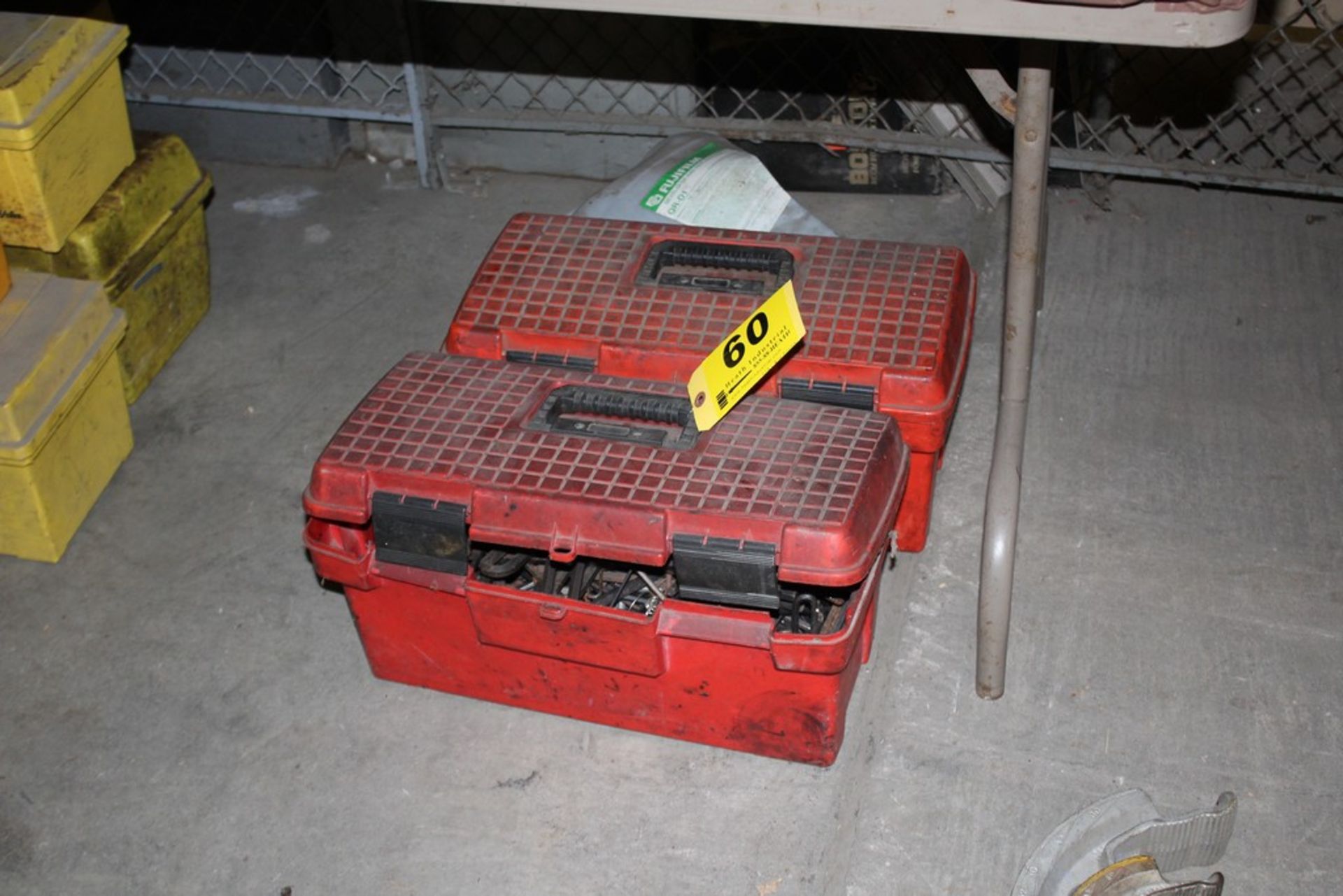 (2) TOOL BOXES WITH ALLEN WRENCHES & HARDWARE