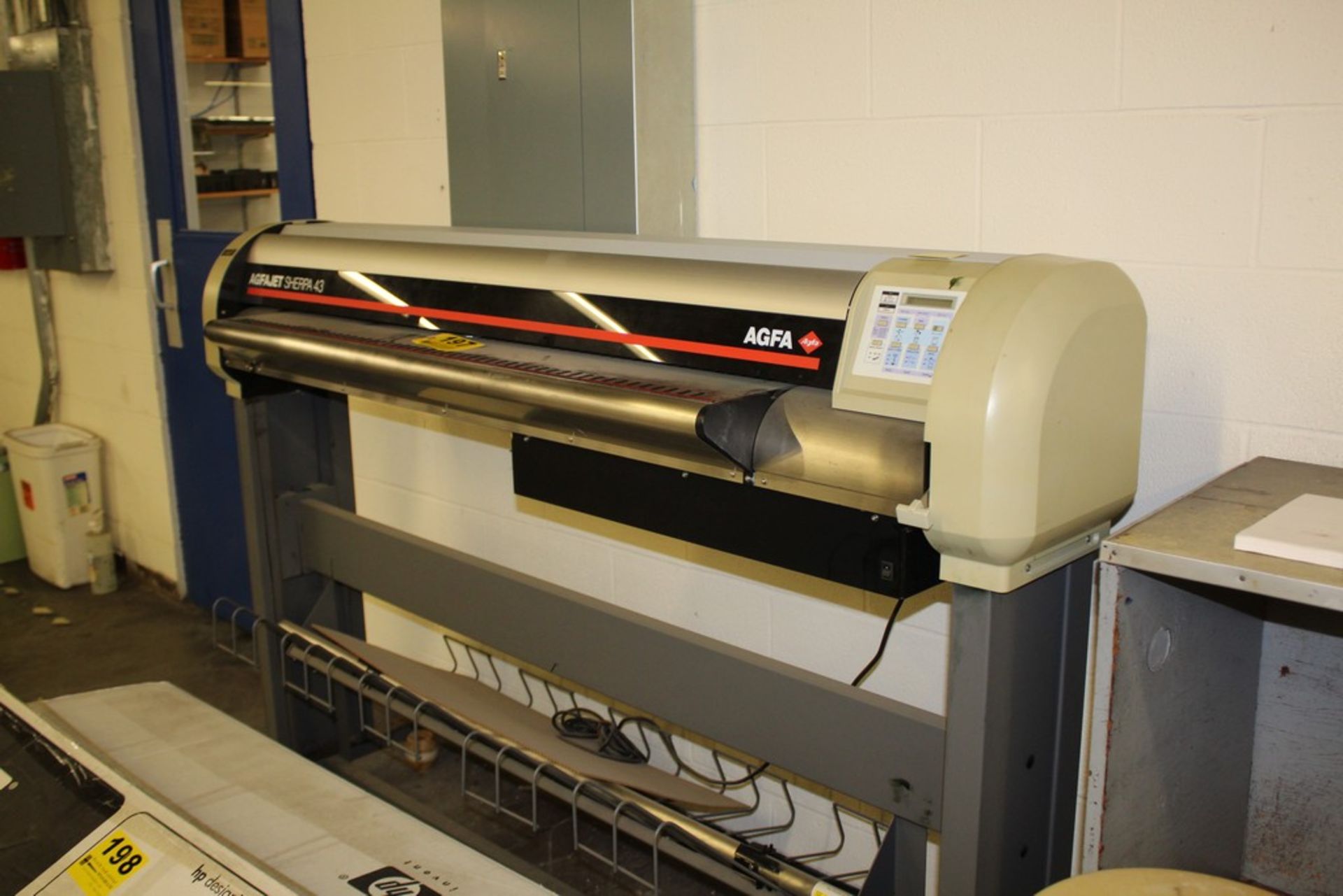 AGFA MODEL AGFAJET SHERPA 43 WIDE FORMAT COLOR PLOTTER