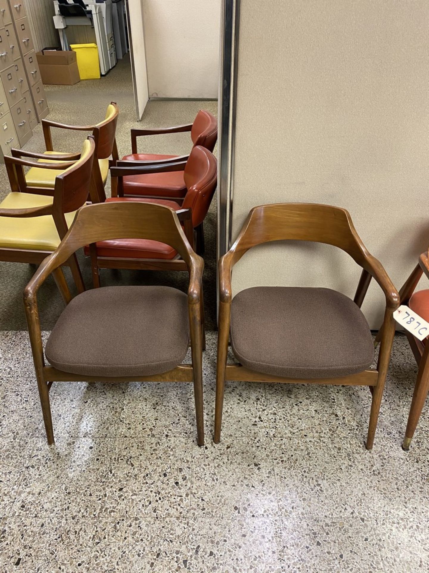 (2) GUNLOCKE VINTAGE CHAIRS