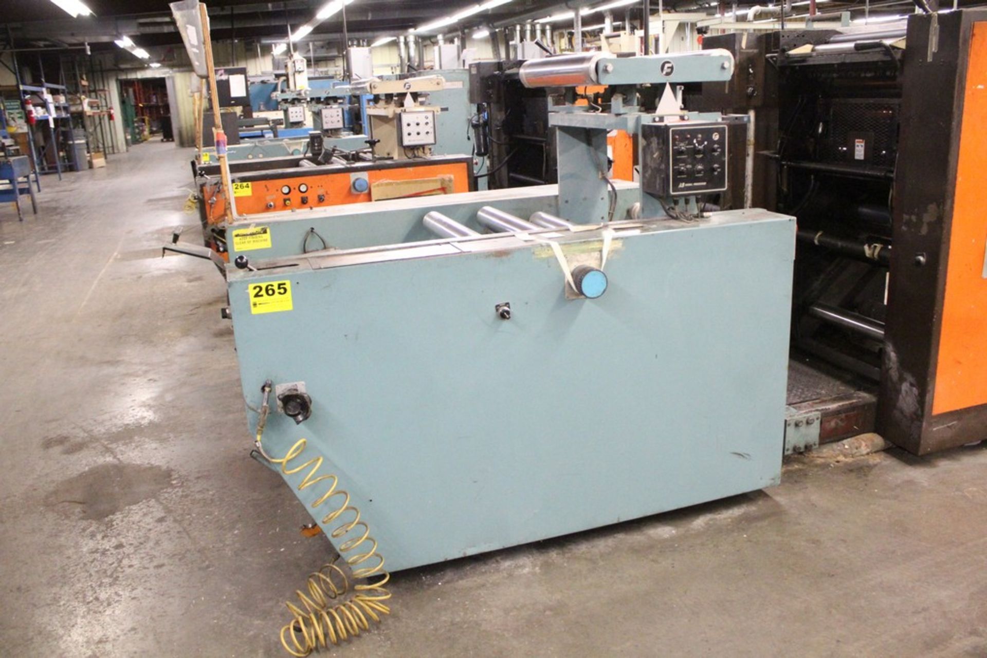 STEVENS 20.5” MODEL MS 1000C WEB OFFSET PRESS, S/N 1206881, 3 COLOR, 20-1/2” PRINT WIDTH, 21” WEB - Image 2 of 10