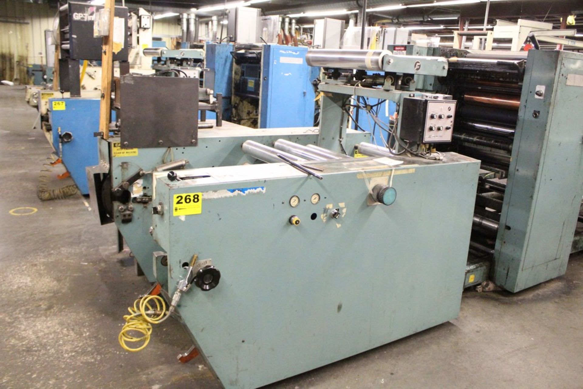 STEVENS 20.5” MODEL MS 1000B WEB PRESS, S/N 0430851, 4 OFFSET TOWERS, 20-1/2” PRINT WIDTH, 21” WEB - Image 2 of 10