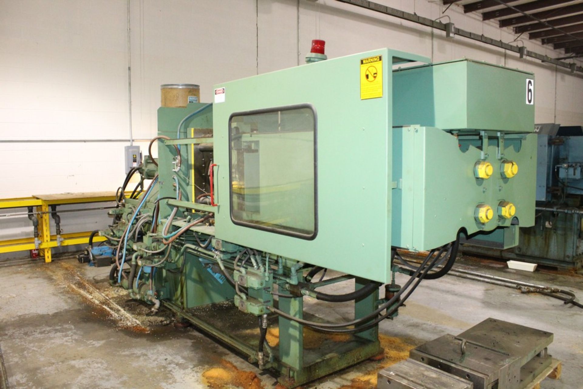 VAN DORN 110 TON 6.5 OZ MODEL 110-RS-6.5 PLASTIC INJECTION MOLDING MACHINE S/N 851120-3 WITH - Image 7 of 7