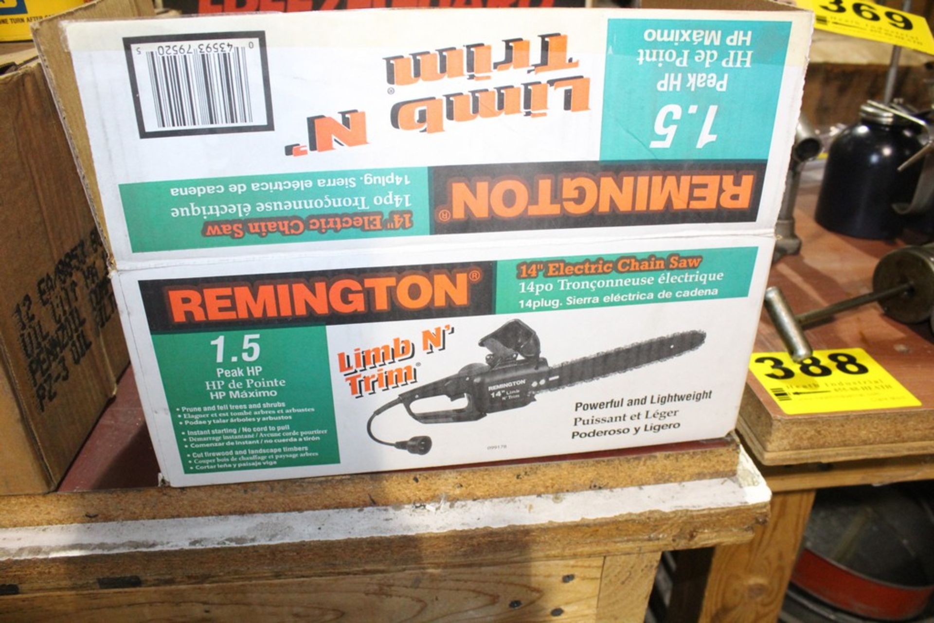 REMMINGTON 14" ELECTRIC CHAINSAW - Image 2 of 2