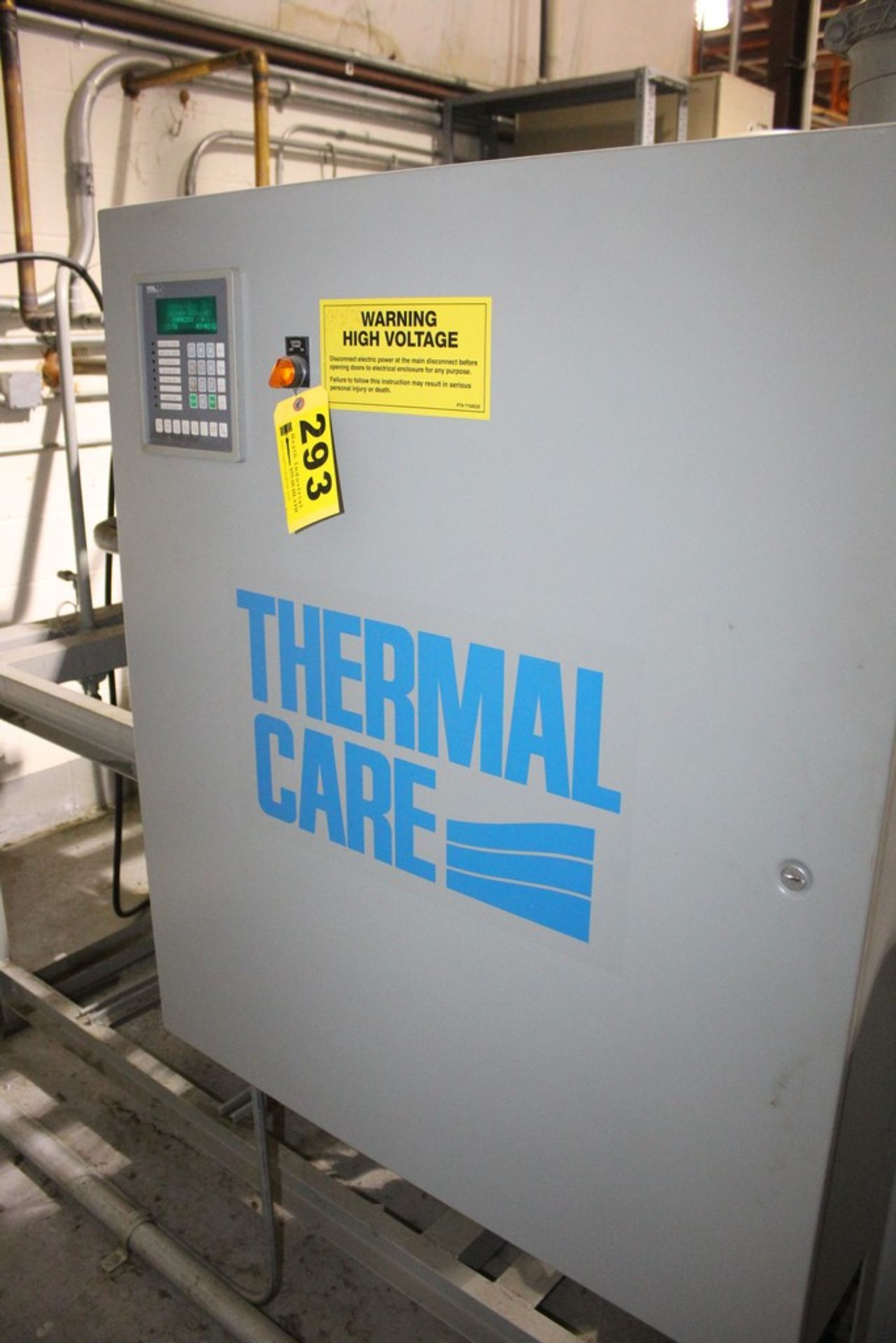THERMAL CARE WATER CHILLING SYSTEM WITH TOTAL CONTROL PANEL, TRANE CHILLERS, WHITT FOUR FAN - Image 2 of 7