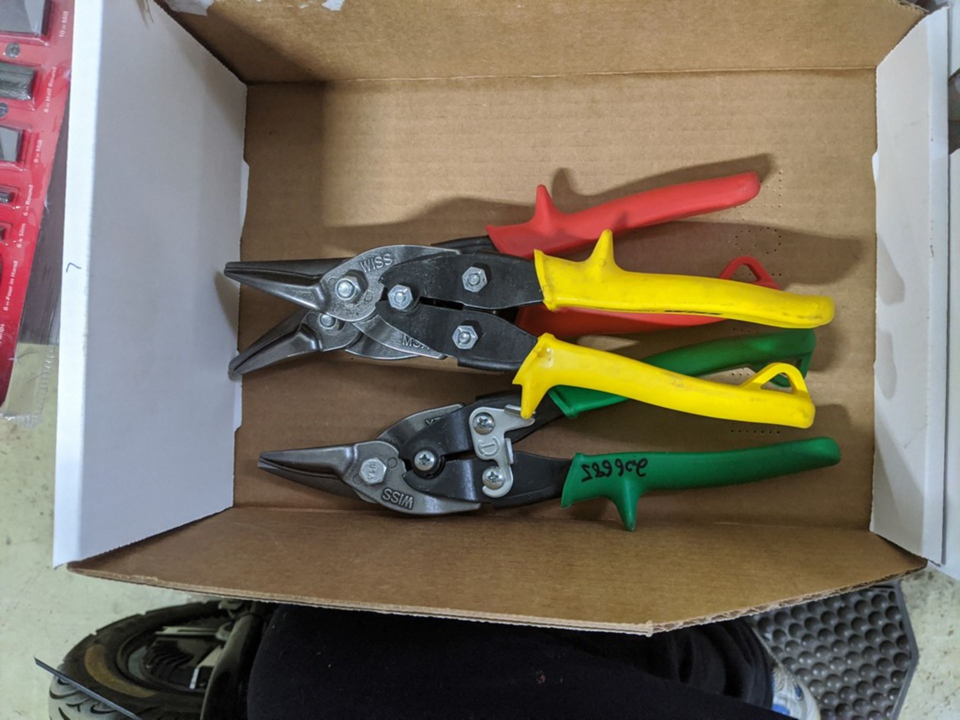 (3) WISS AVIATION SNIPS, LEFT, RIGHT & STRAIGHT CUT