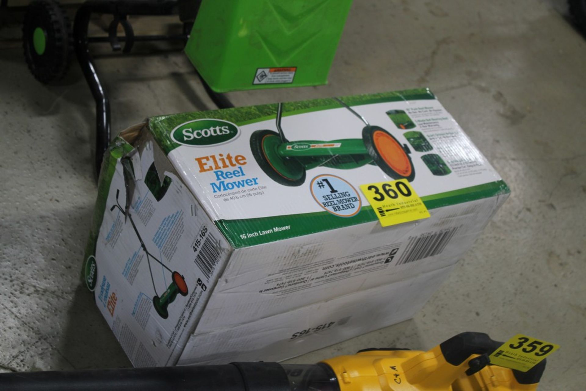 SCOTTS ELITE 16" REEL MOWER, MODEL 415-16S