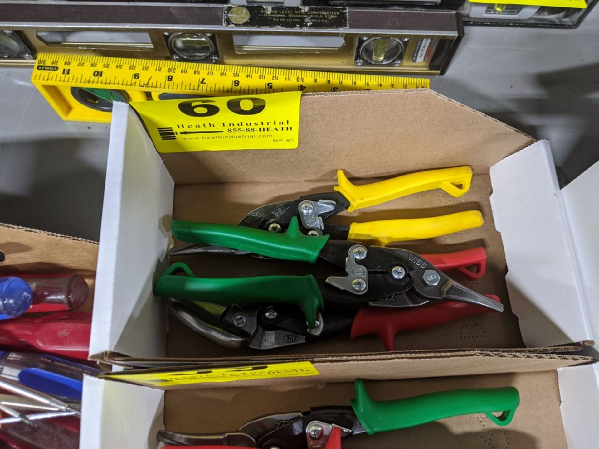 (3) WISS AVIATION SNIPS, LEFT, RIGHT & STRAIGHT CUT
