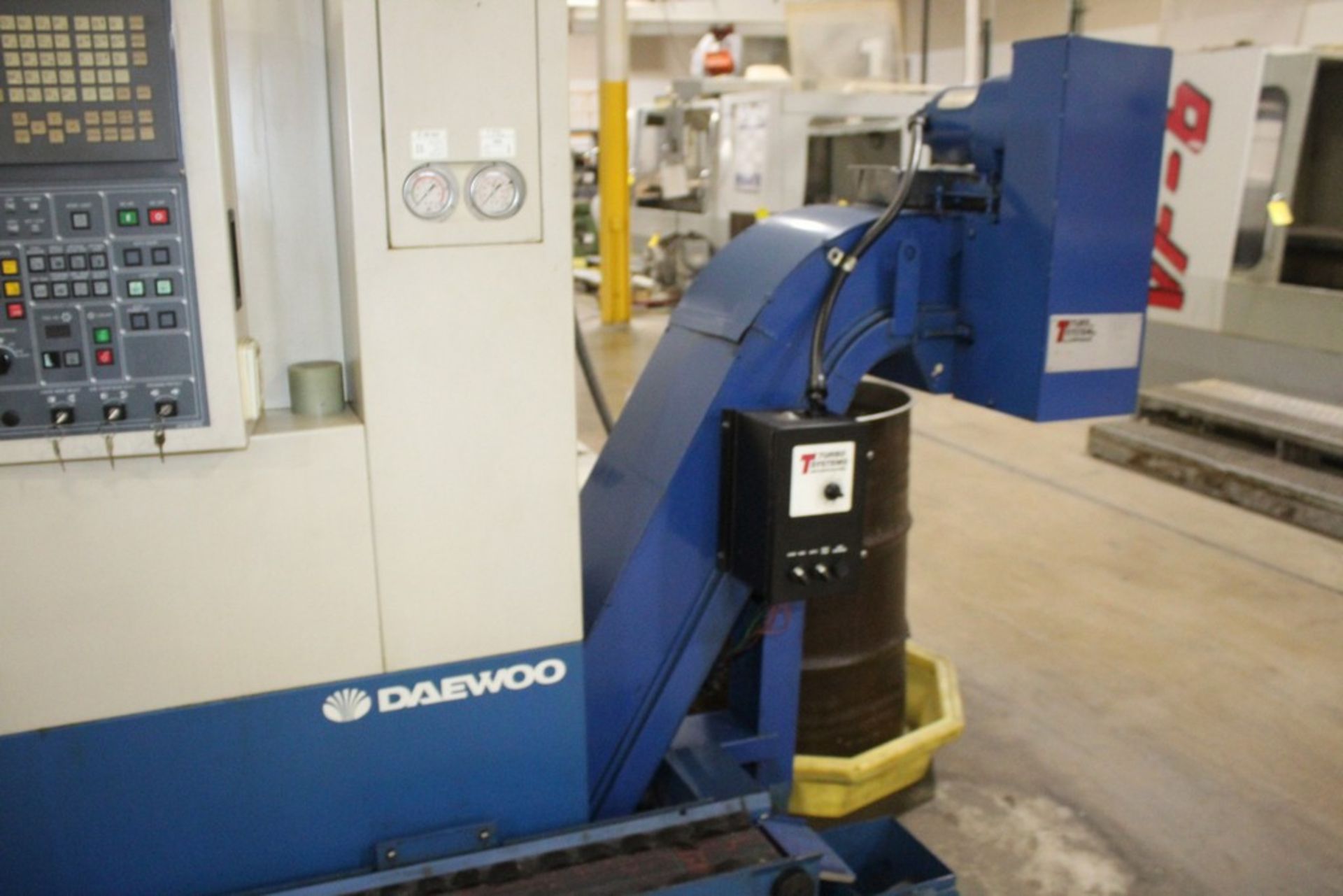 DAEWOO MODEL PUMA 2000SY CNC TURNING CENTER, S/N P200SY0387 (NEW 2004), 13” MAX. TURN DIAMETER, - Image 6 of 9