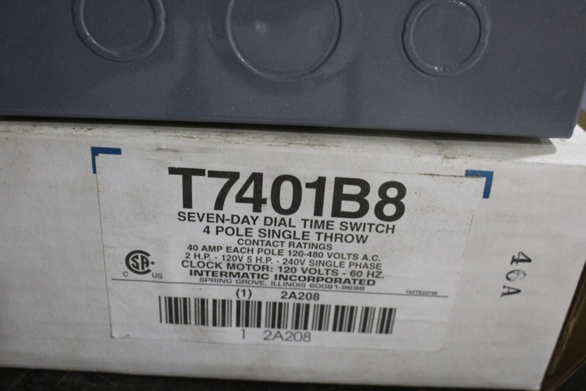 INTERMATIC MODEL T7401B TIMER (APPEARS NEW) - Image 2 of 2