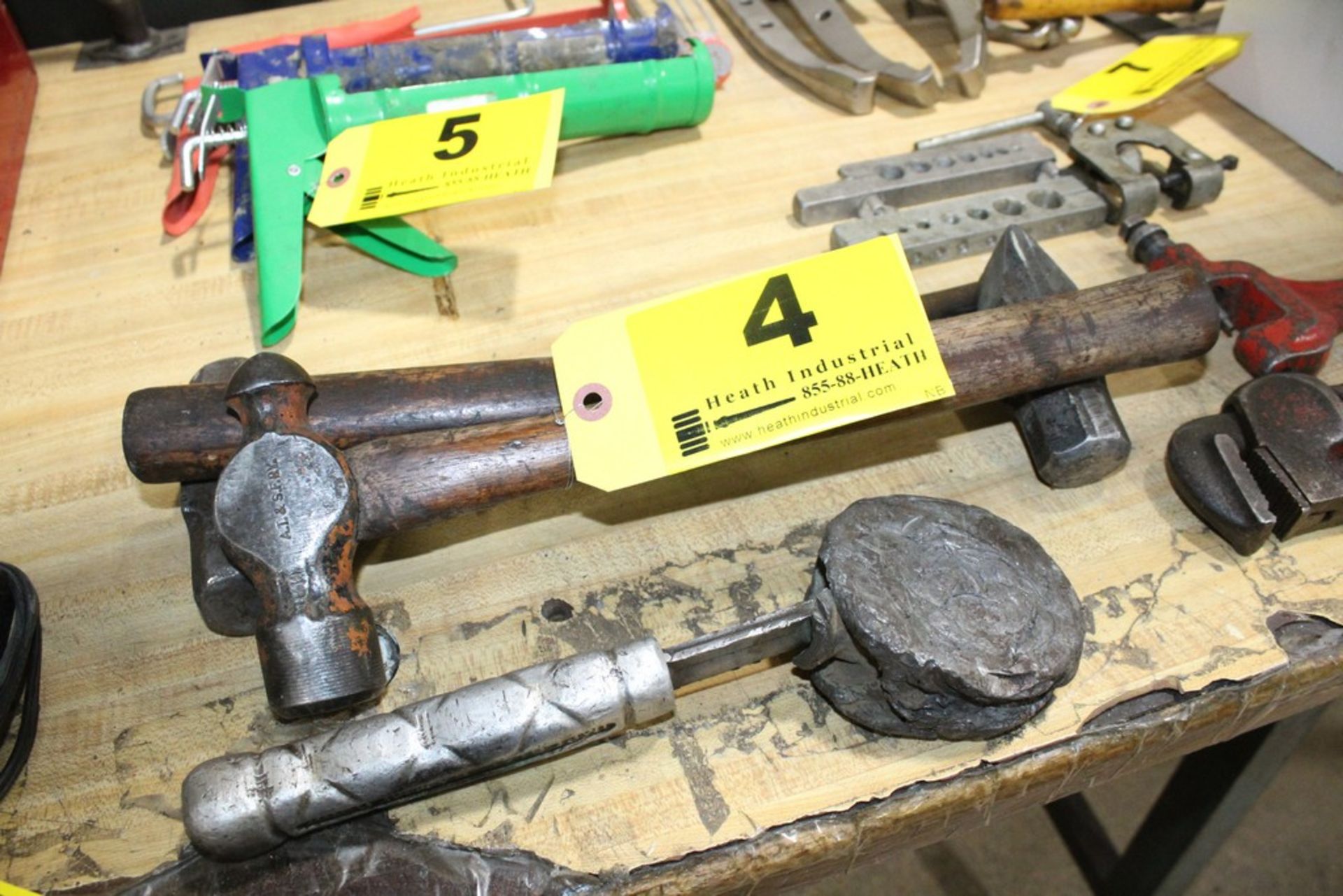 (4) ASSORTED HAMMERS