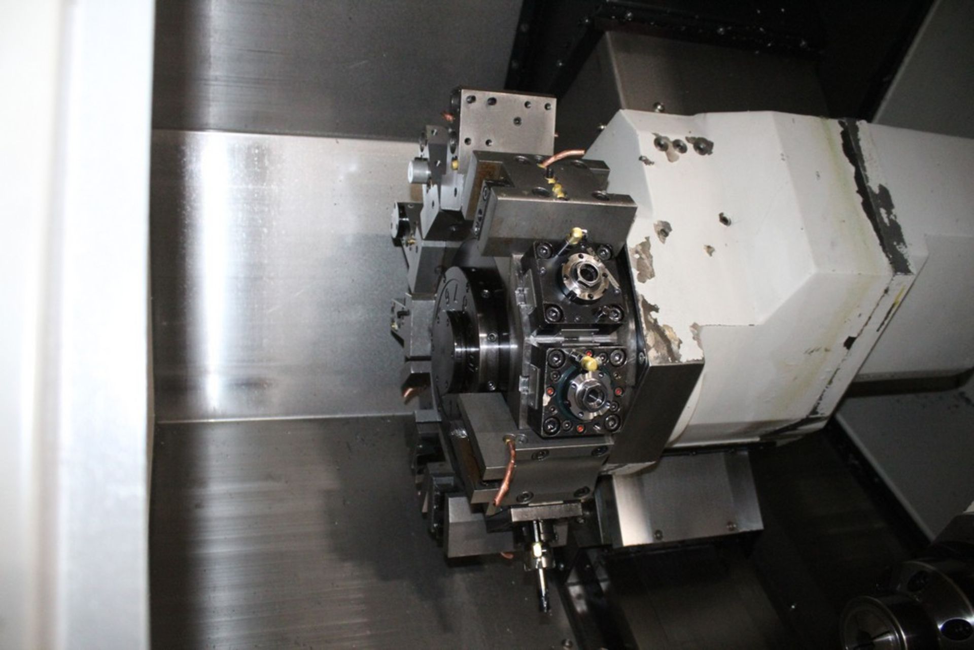 DAEWOO MODEL PUMA 2000SY CNC TURNING CENTER, S/N P200SY034 (NEW 2004), 13” MAX. TURN DIAMETER, 20” - Image 3 of 11