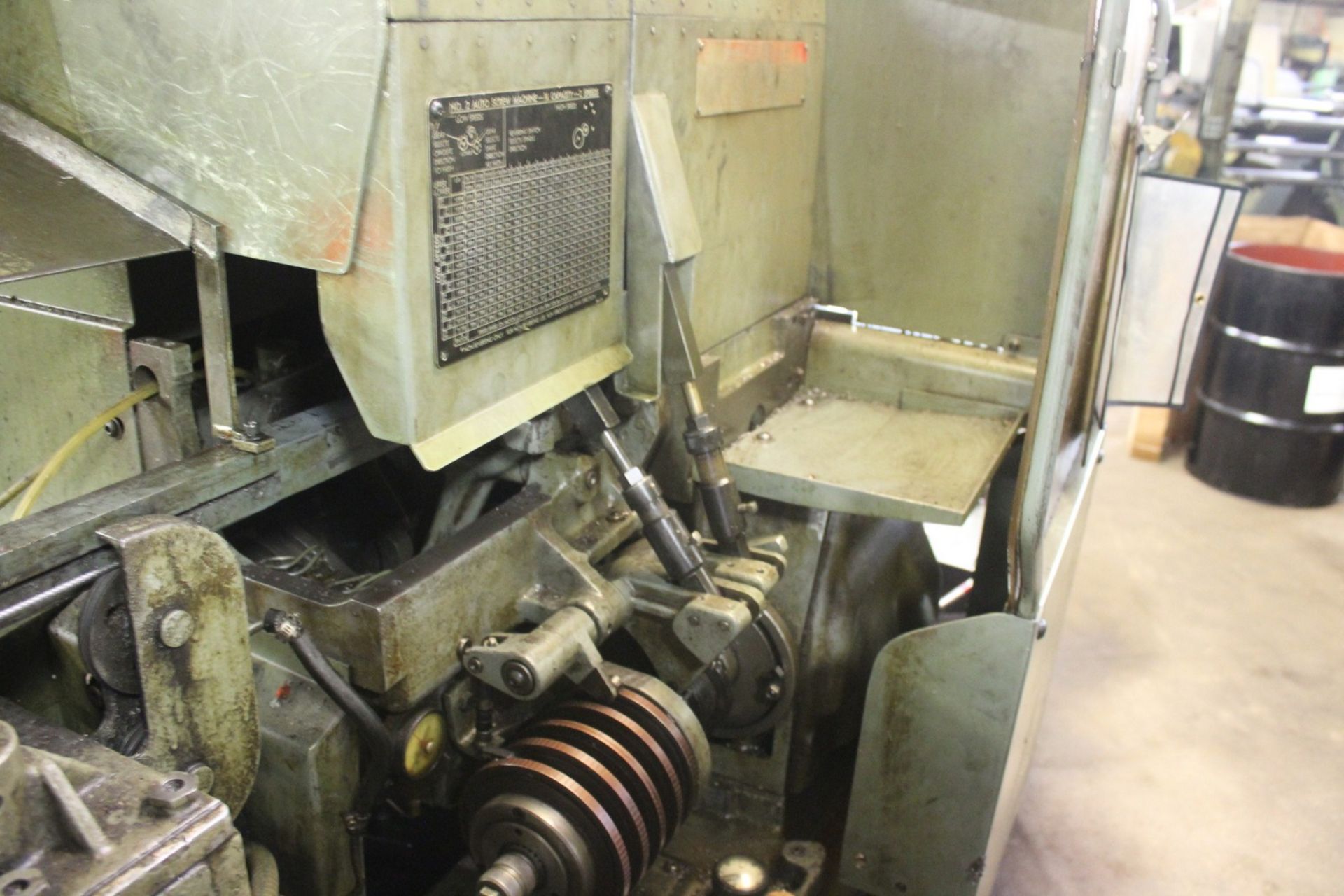 BROWN & SHARPE 3/4” ULTRAMATIC R/S AUTOMATIC SCREW MACHINE, S/N 542-2-8613, WITH 2 VERTICAL SLIDES - Image 6 of 7