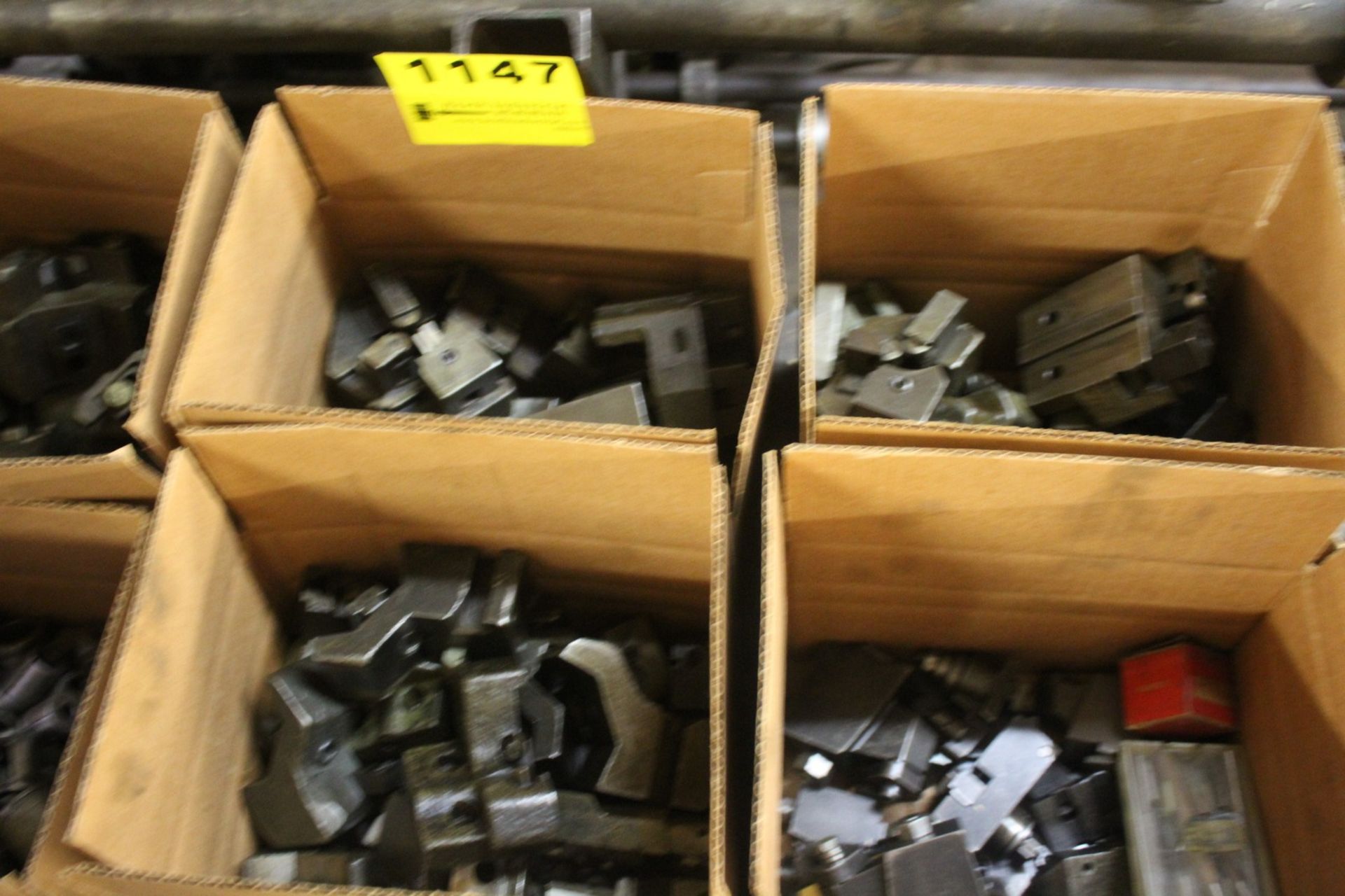 (4) BOXES OF MACHINE PARTS AND ACCESSORIES