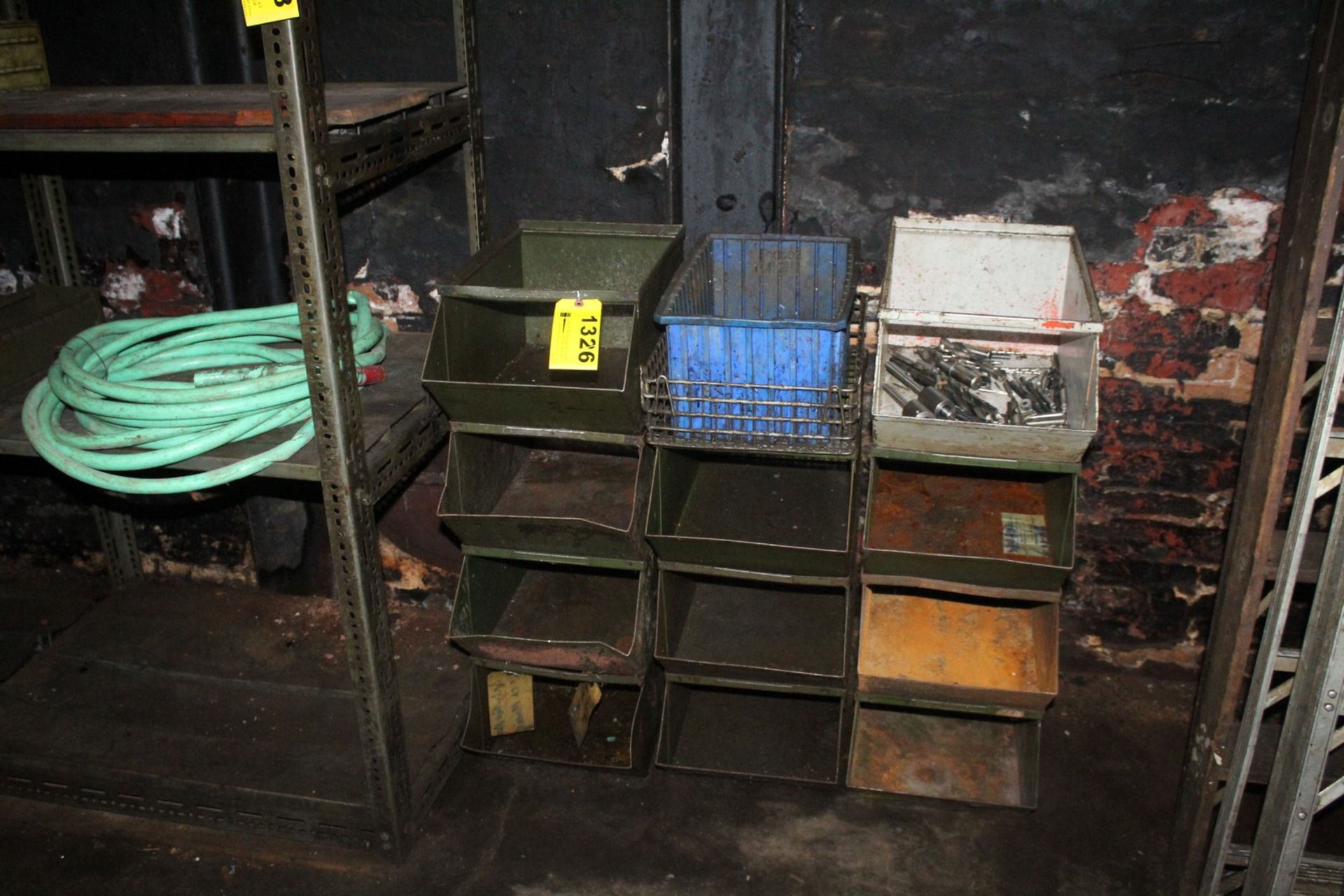 (12) STEEL BINS