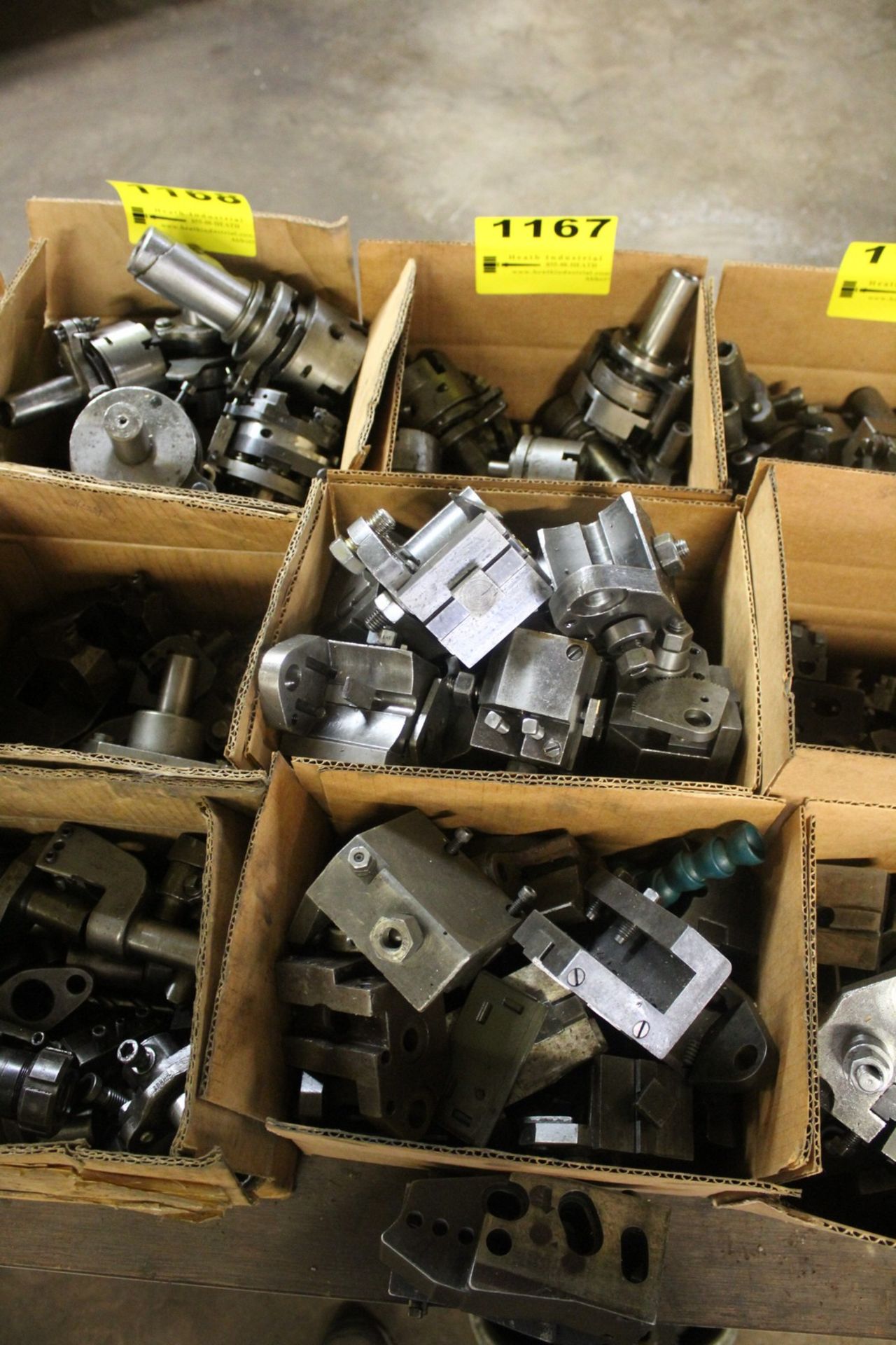 (3) BOXES OF ASSORTED TOOLHOLDERS