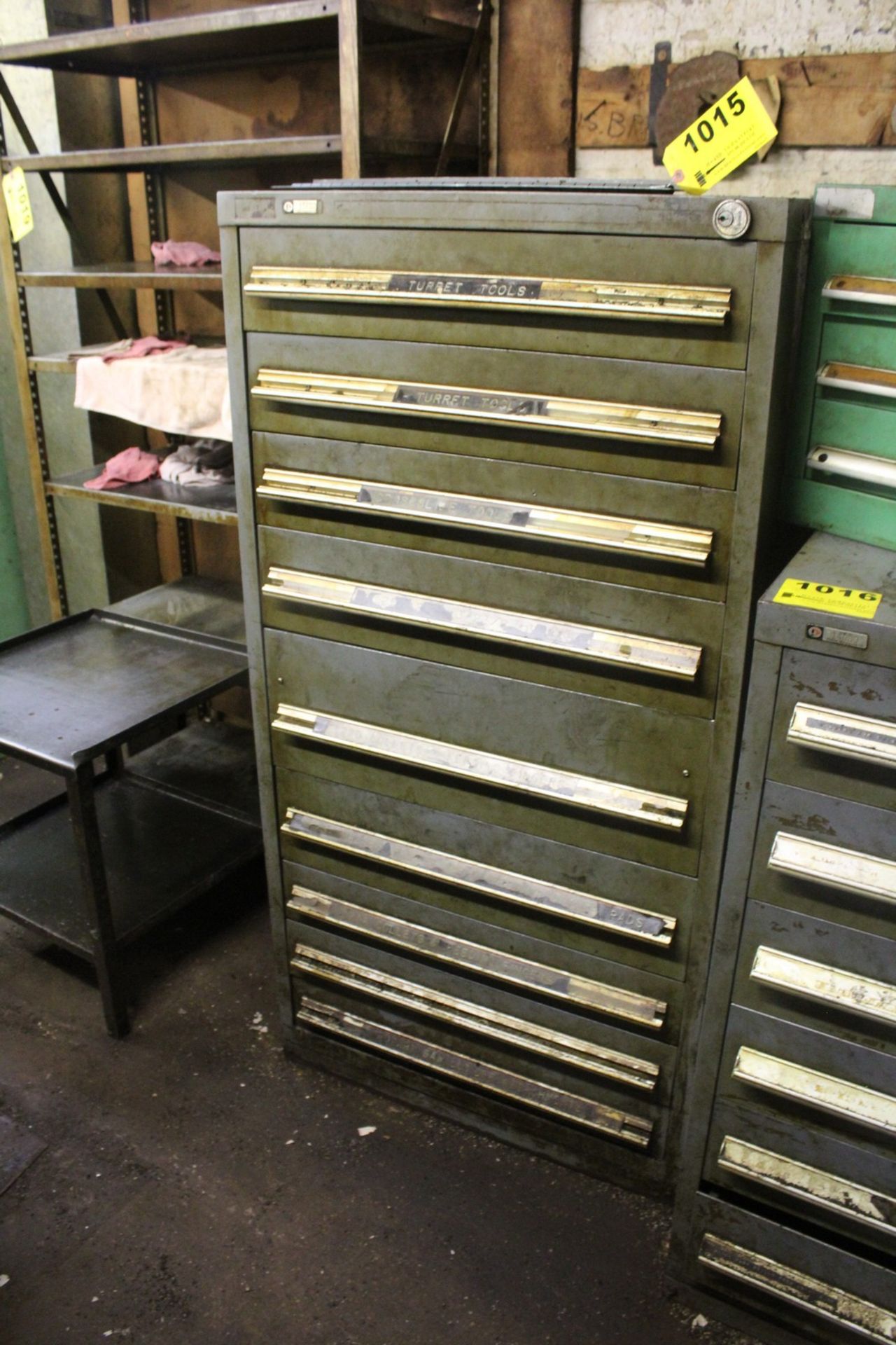 NINE DRAWER TOOL CABINET