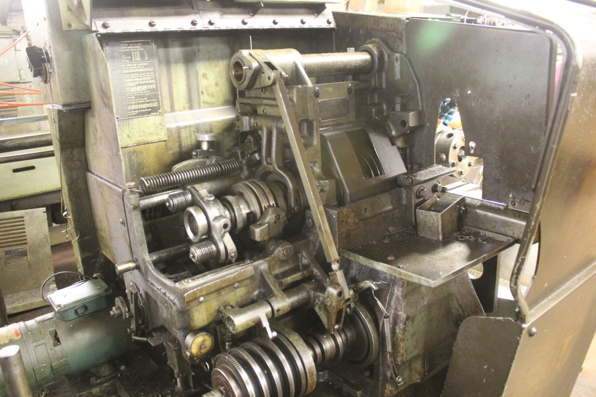 BROWN & SHARPE 1-5/8” AUTOMATIC SCREW MACHINE, S/N 542-2-7667 WITH VERTICAL SLIDE - Image 5 of 5