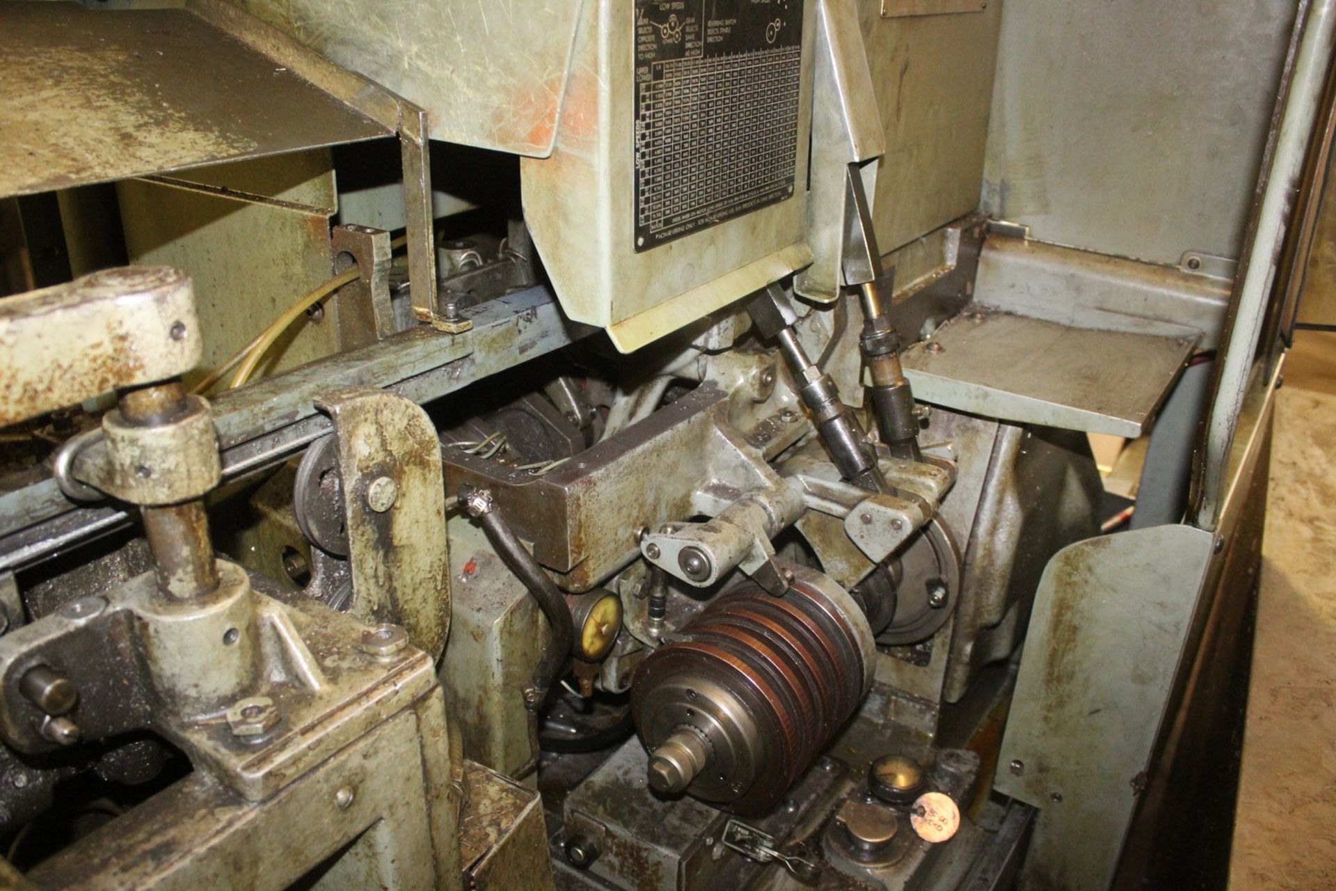 BROWN & SHARPE 3/4” ULTRAMATIC R/S AUTOMATIC SCREW MACHINE, S/N 542-2-8613, WITH 2 VERTICAL SLIDES - Image 3 of 7