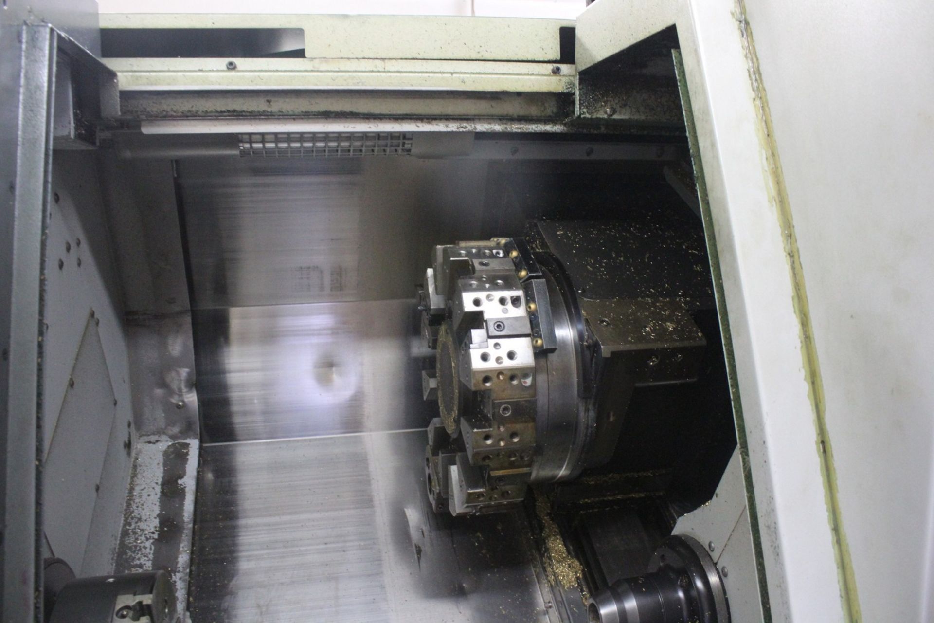 MORI SEIKI SL204S/500 CNC TURNING CENTER S/N SL200CG1783, SUB SPINDLE,9.3"X-AXIS TRAVEL,19.5" Z-AXIS - Image 2 of 6