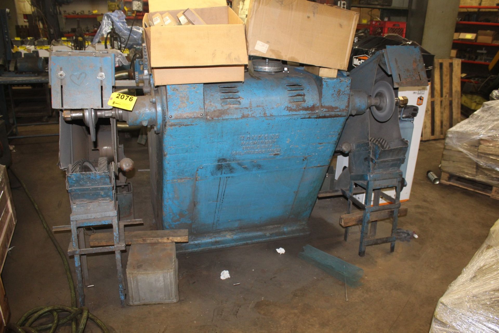 HAMMOND DOUBLE END VARIABLE SPEED BUFFING LATHE