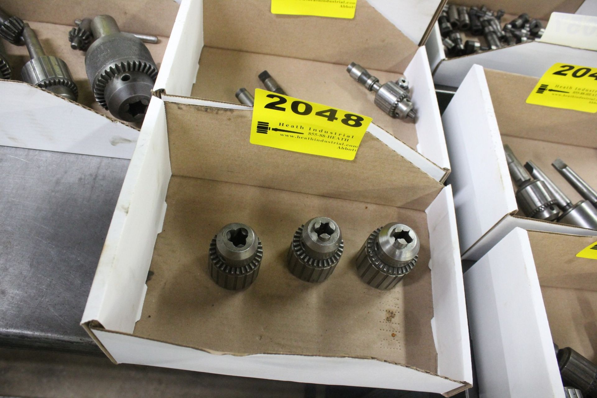 (3) ASSORTED JACOBS DRILL CHUCKS