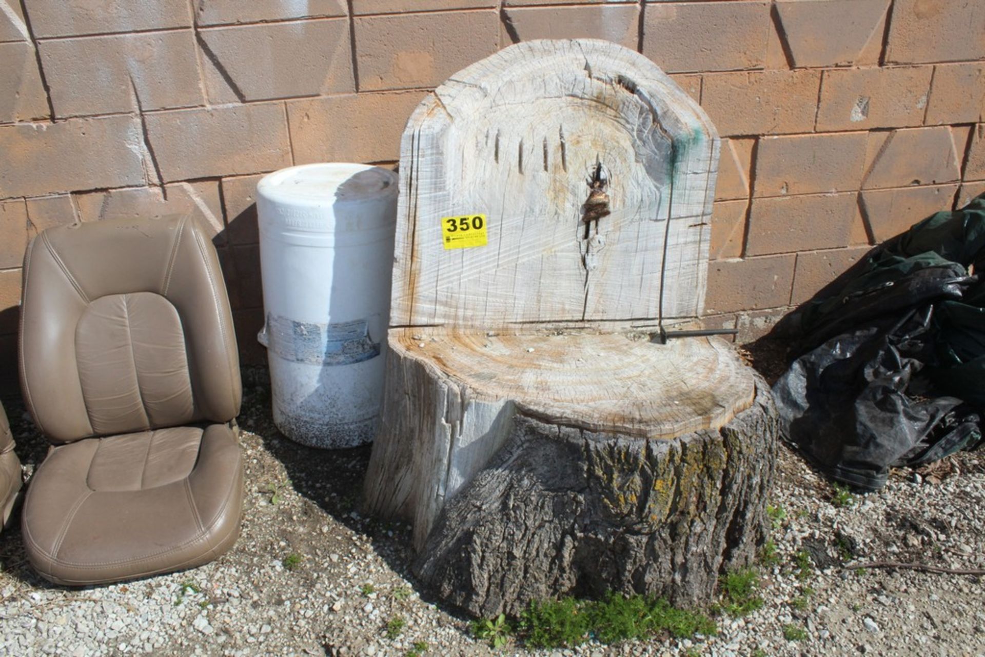 TREE STUMP CHAIR