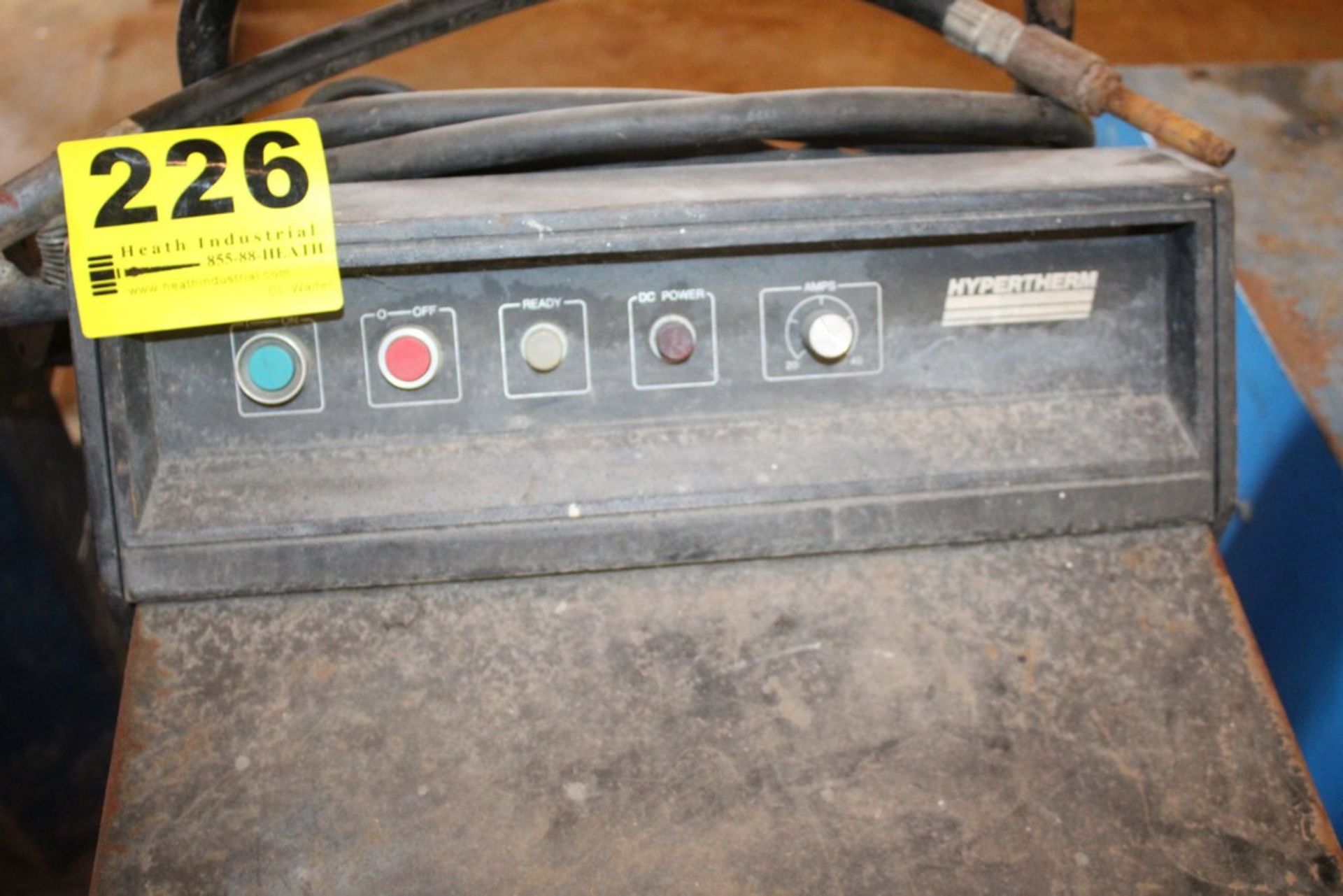 HYPERTHERM MODEL MAX40 PLASMA CUTTER, (BACK COVER MISSING) - Image 2 of 2