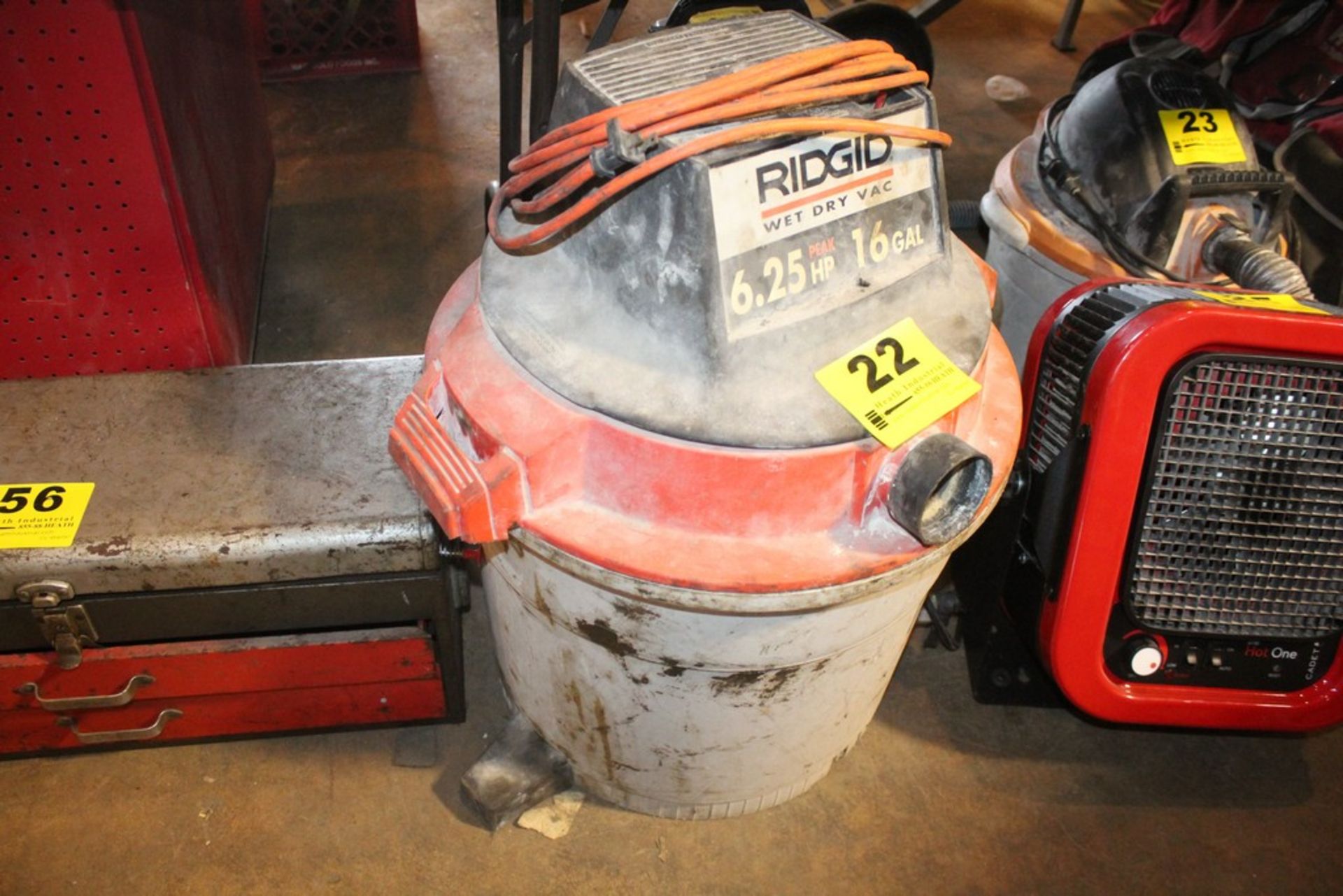 RIDGID 6.25 HP 16 GALLON WET / DRY VAC