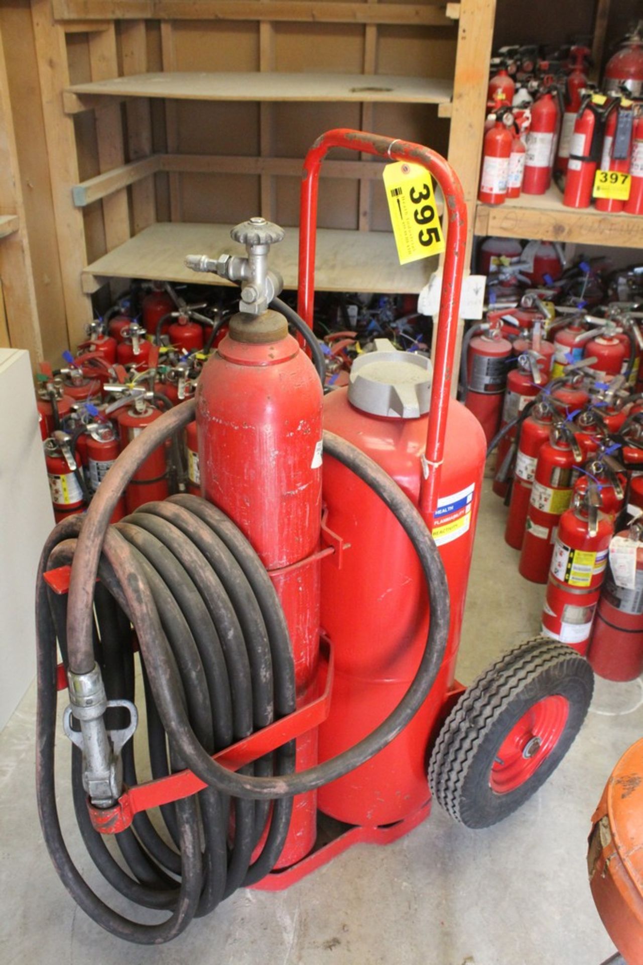 GENERAL CHEMICAL LARGE PORTABLE FIRE EXTINGUISHER