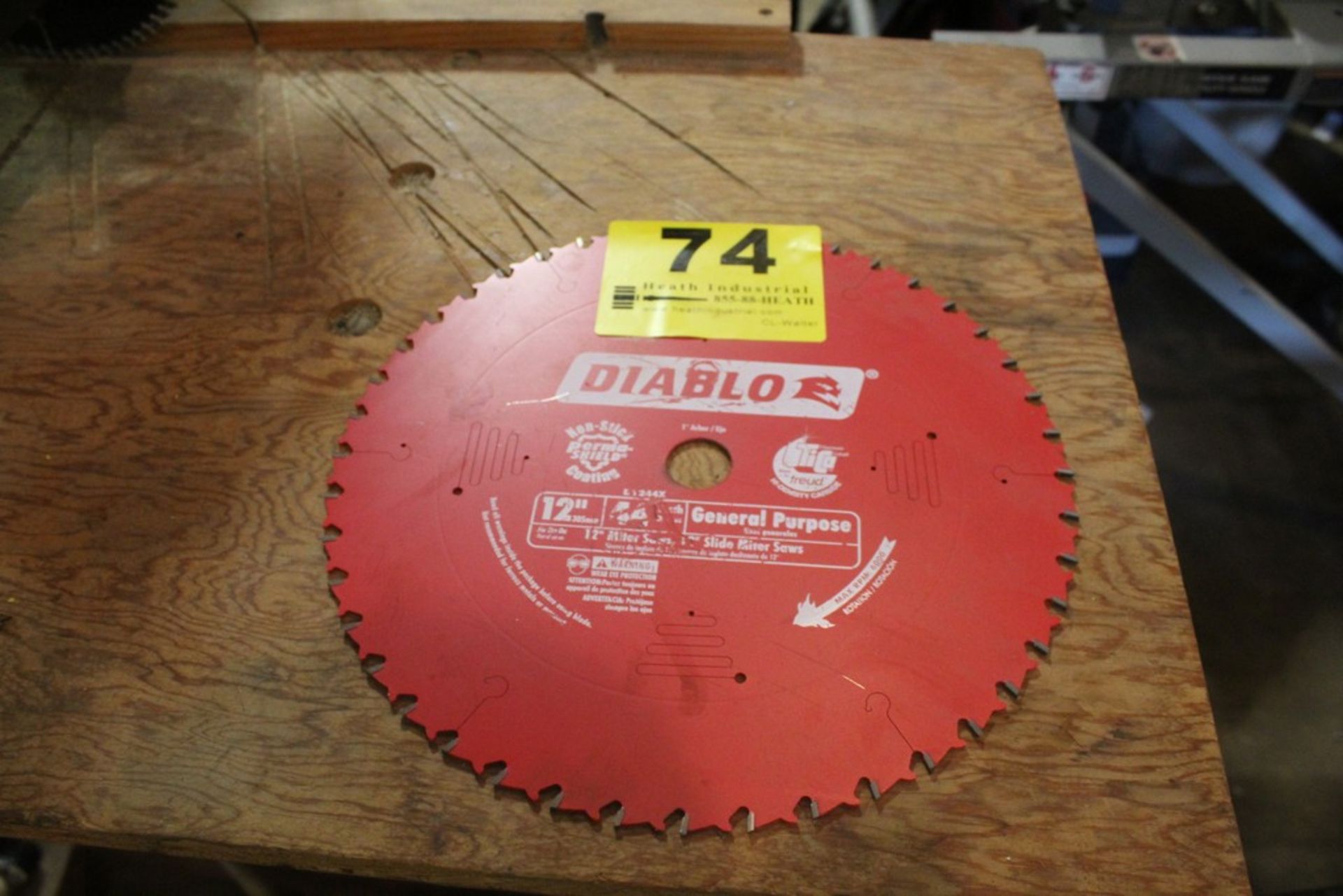 DAIBLO 12" CARBIDE TIPPED SAW BLADE