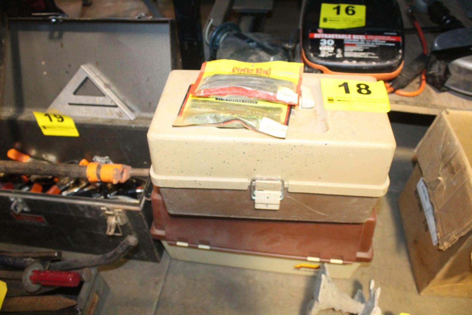 (2) TACKLE BOXES WITH CONTENTS