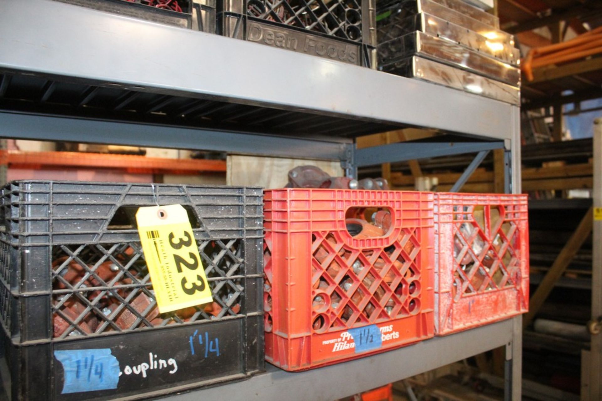 ASSORTED PIPE FITTINGS ON SHELF - Image 3 of 3