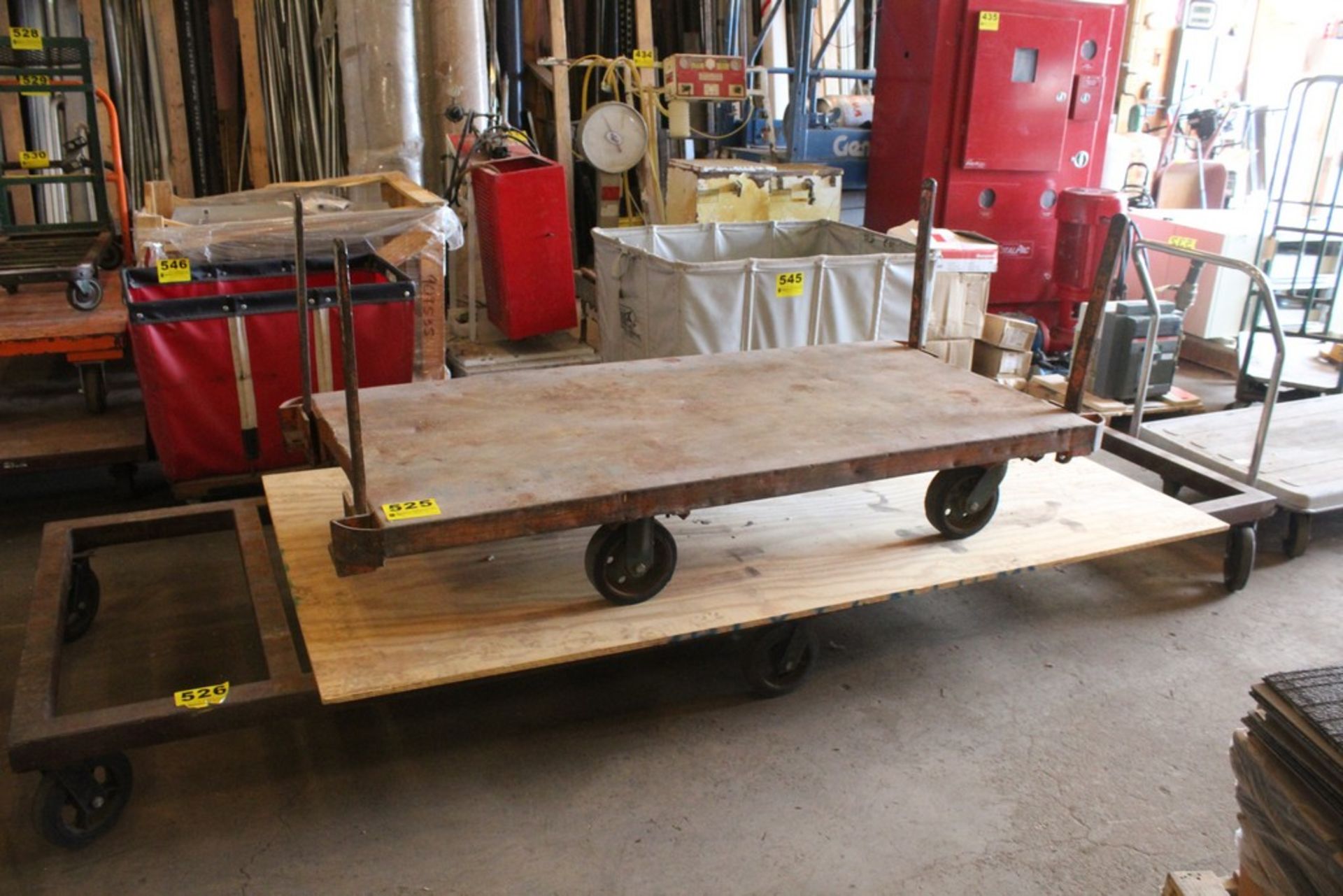 HEAVY DUTY STEEL FRAME CART 11' X 41"