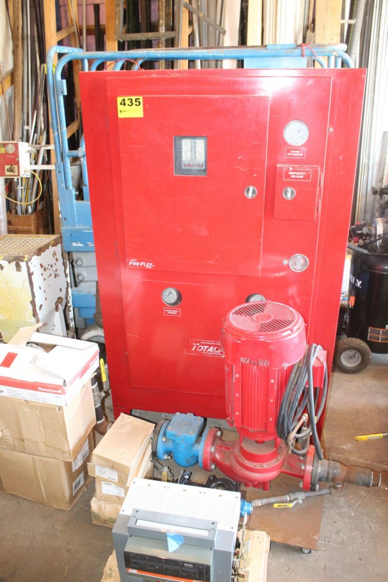 FIRE FLEX TOTAL PAC FIRE PROTECTION SYSTEM COMPLETE WITH HIGH PRESSURE PUMP