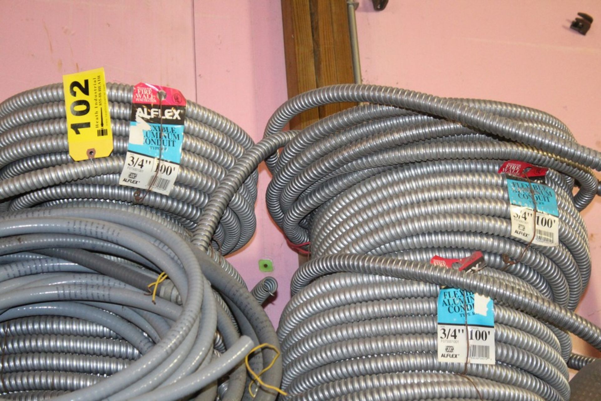 LARGE QTY OF 3/4" FLEXIBLE BX CONDUIT - Image 2 of 2