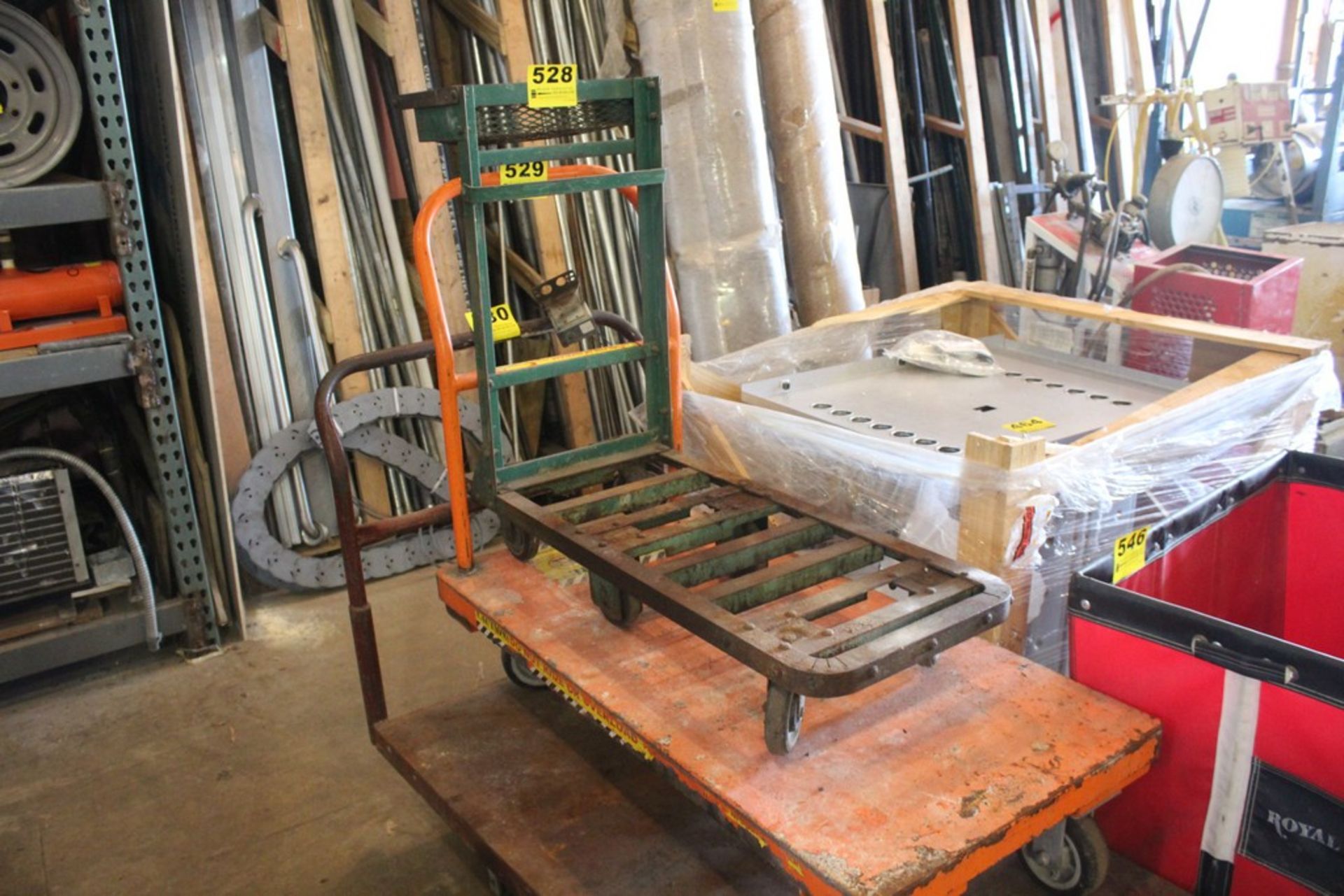 STEEL PLATFORM CART 48" X 24"