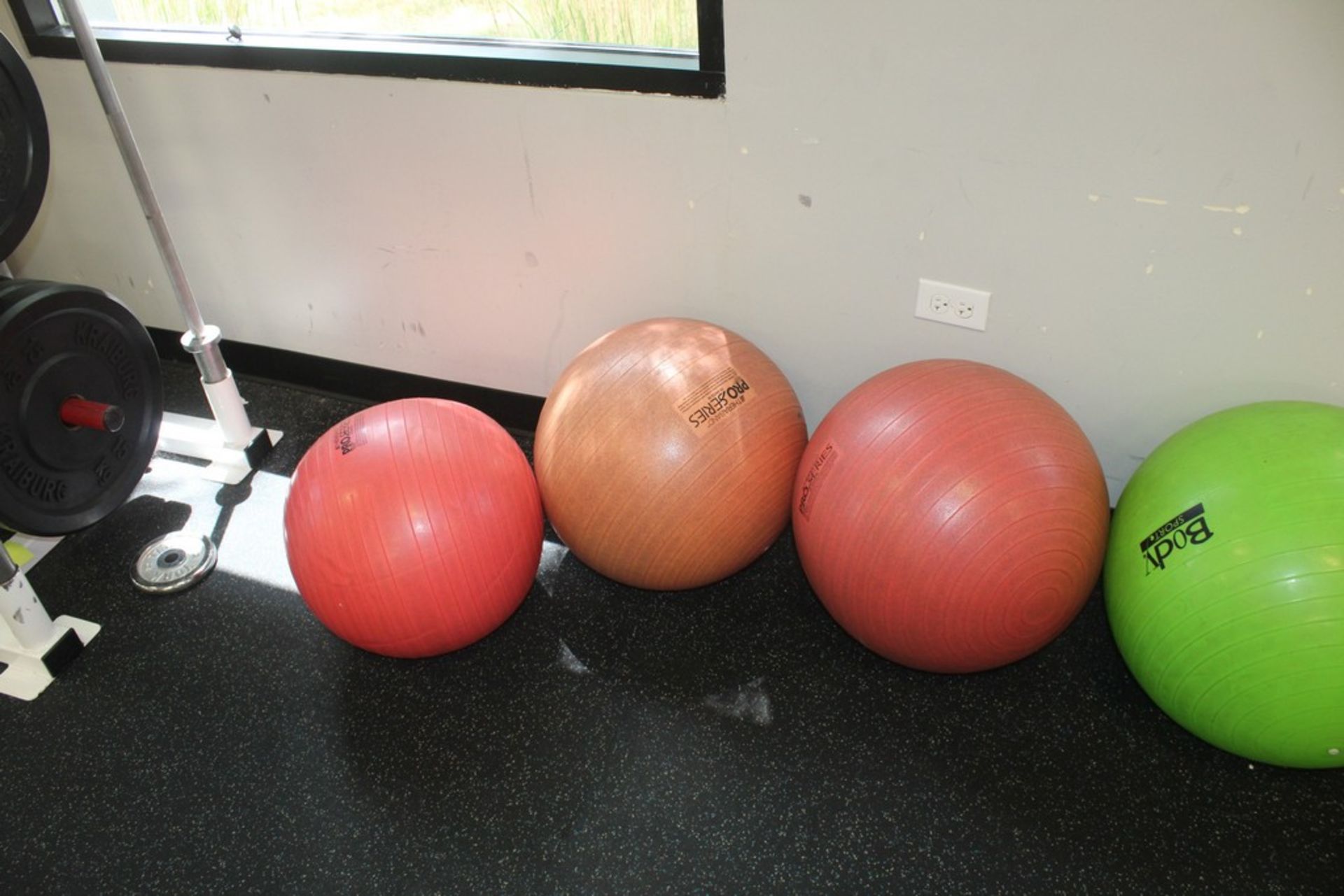 (6) ASSORTED EXERCISE & THERAPY BALLS SOME THERA-BAND - Image 2 of 3