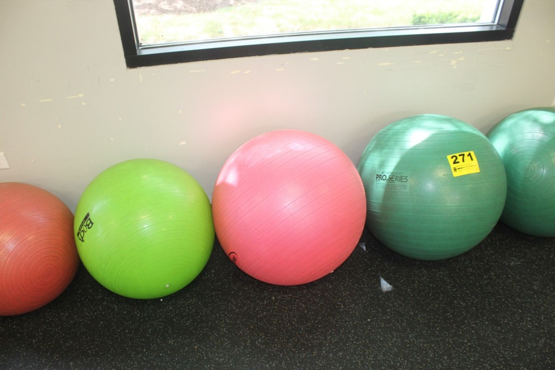 (6) ASSORTED EXERCISE & THERAPY BALLS SOME THERA-BAND - Image 3 of 3