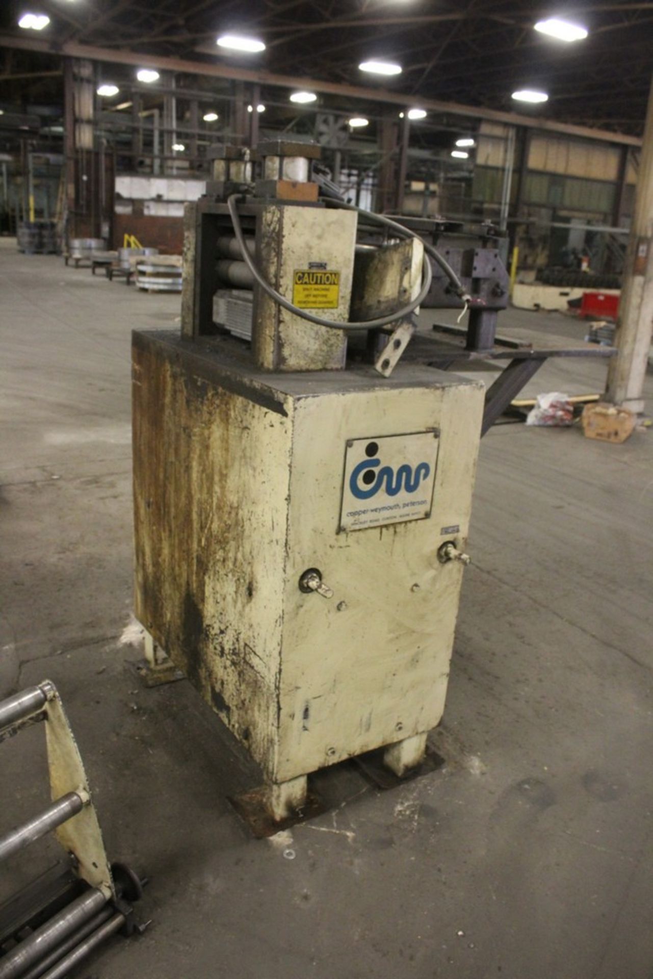 COIL HANDLING SERVOMAX 12” MODEL SMX12 SERVO ROLL FEED, S/N 13840 WITH MICROPROCESSOR CONTROL - Image 3 of 7