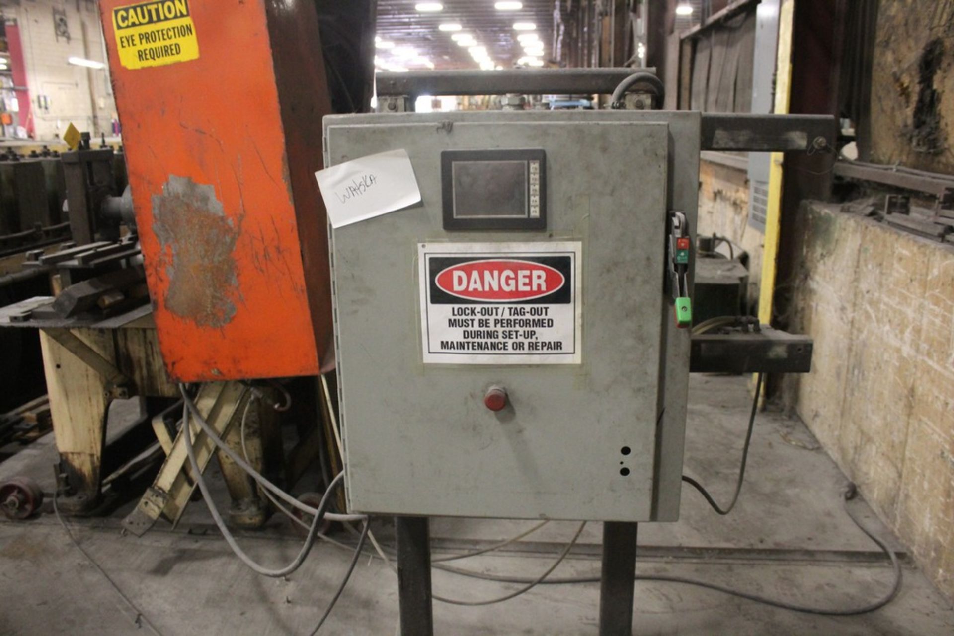 5 STAND ROLL FORMER, 2” SHAFT DIAMETER, 12” ROLL SPACE, 20 HP MOTOR Loading Fee: $300 - Image 4 of 5