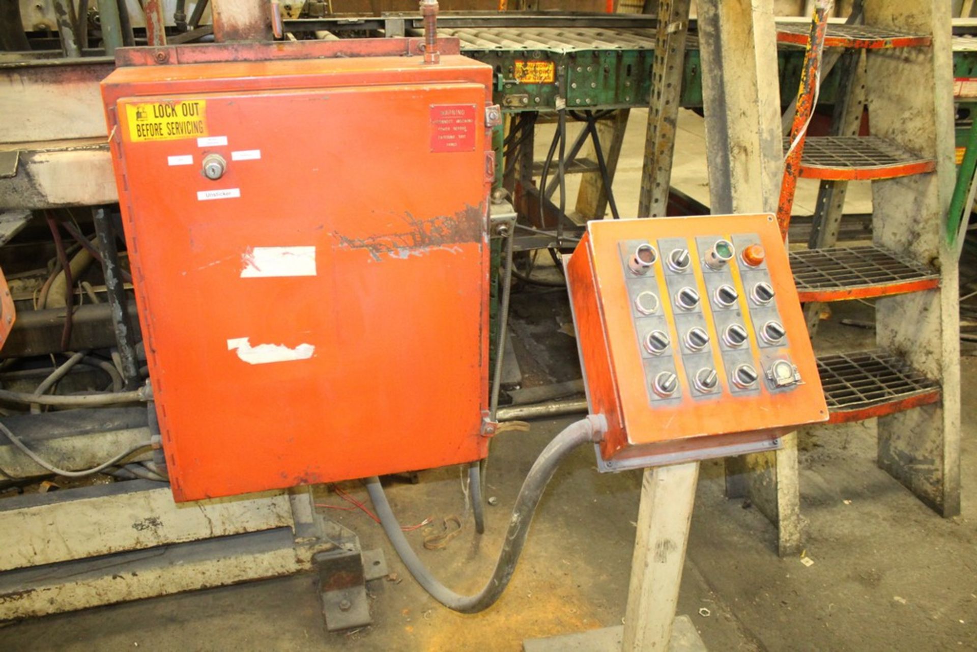 ROMAN 120 KVA 6-HEAD SPOT WELDER WITH ROBOTRON 50 CONTROLS SALE OF THIS LOT IS SUBJECT TO BULK - Image 3 of 8